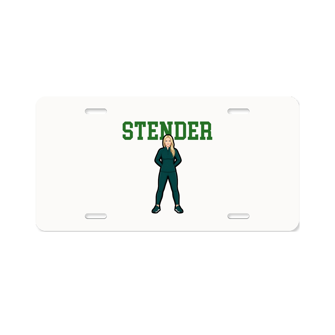 License Plate — Shirsey in Classic