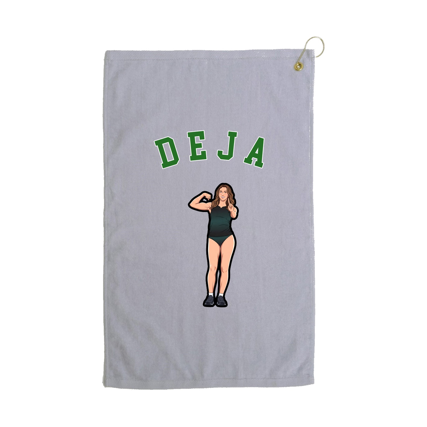 Golf Towel — Shirsey Arch in Grey