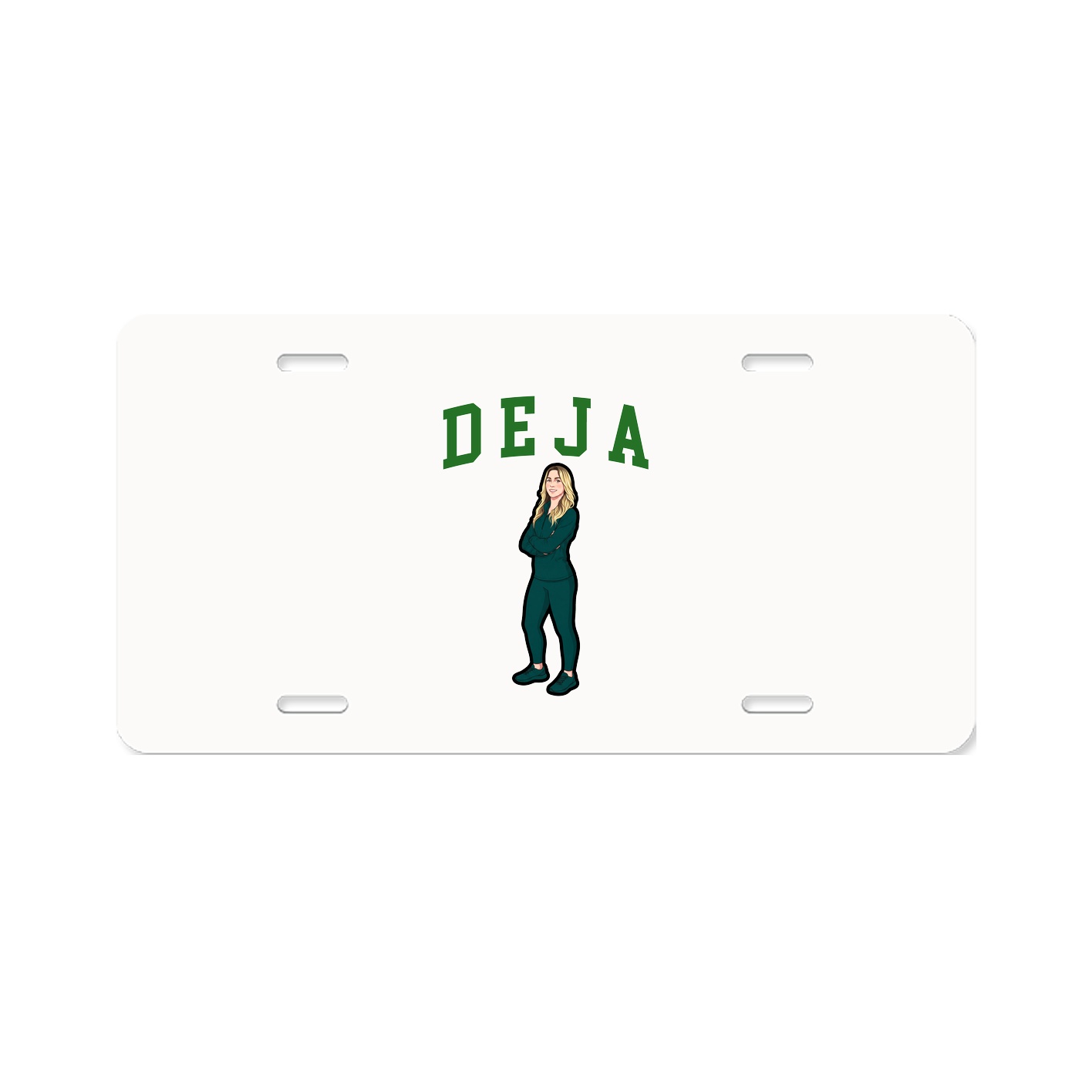 License Plate — Shirsey in Classic
