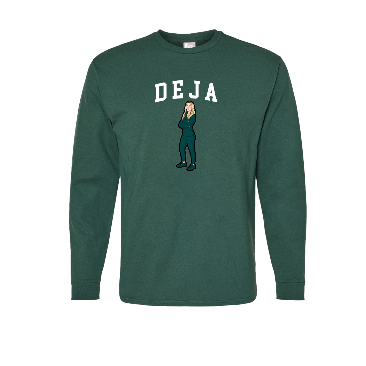Long Sleeve Tee — Shirsey in Green