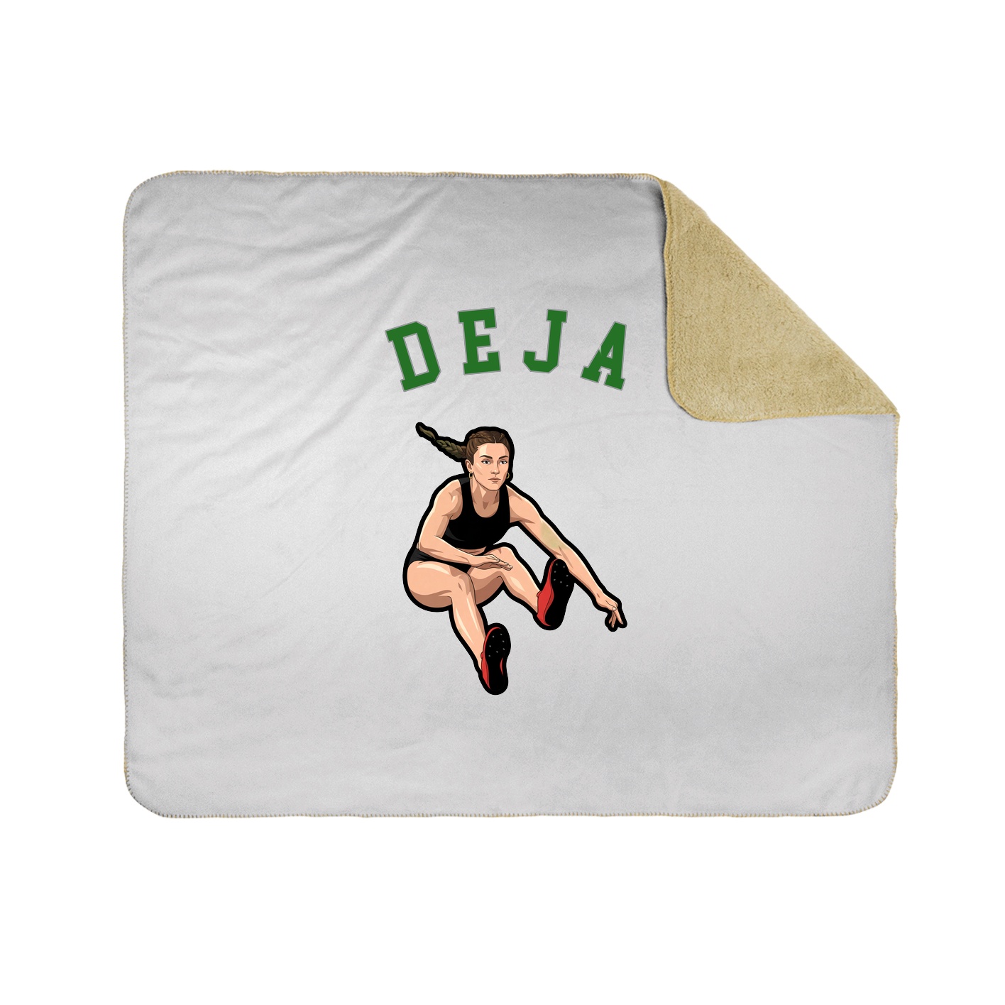 Throw Blanket — Shirsey Arch in White