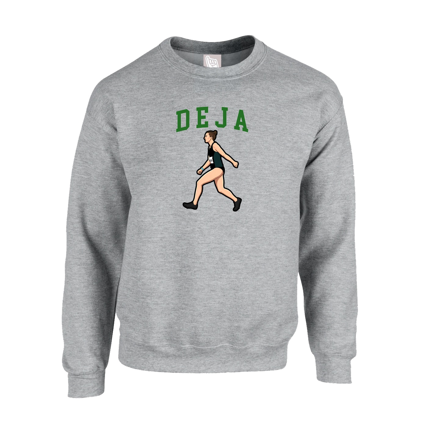 Fleece Crew — Shirsey in Grey