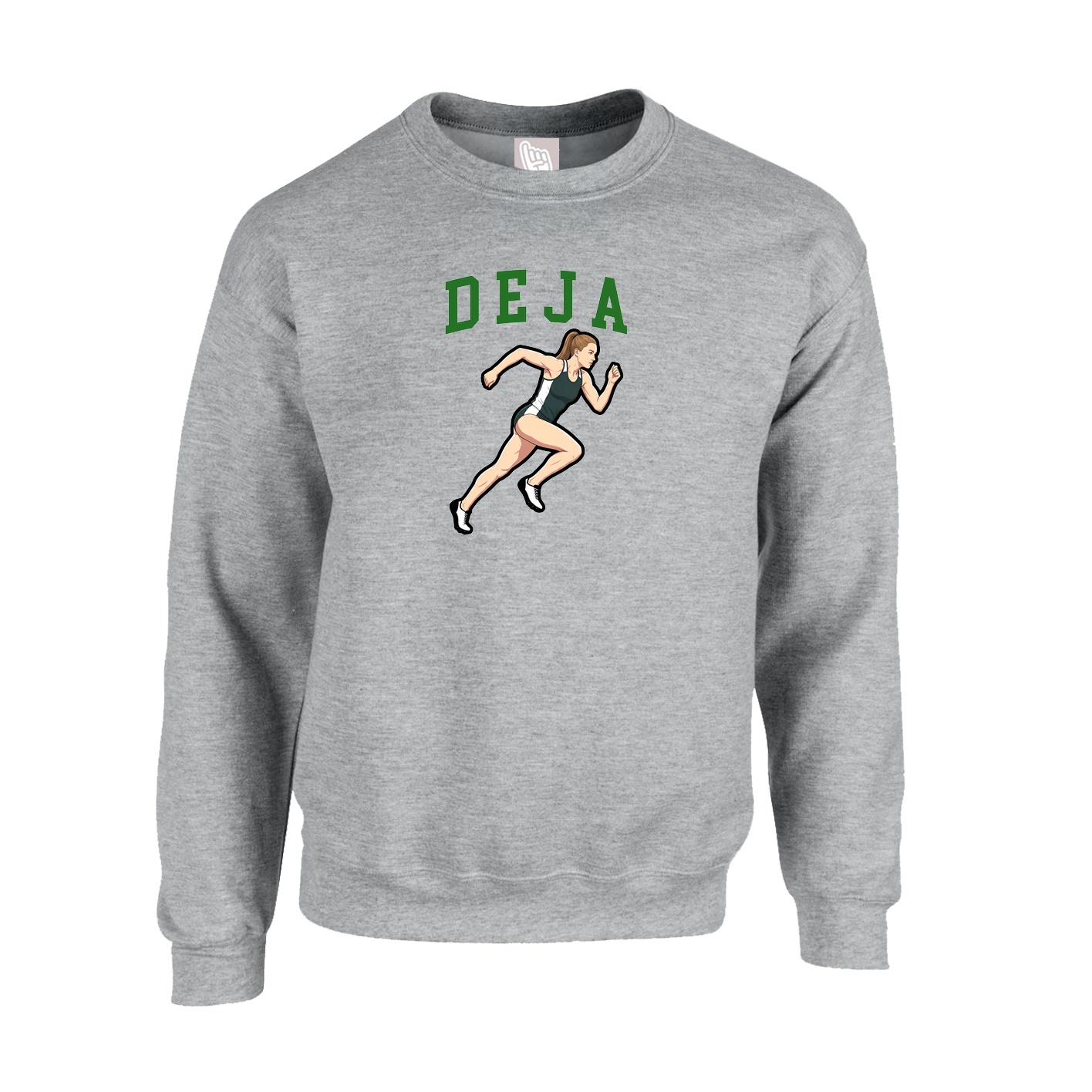 Fleece Crew — Shirsey in Grey
