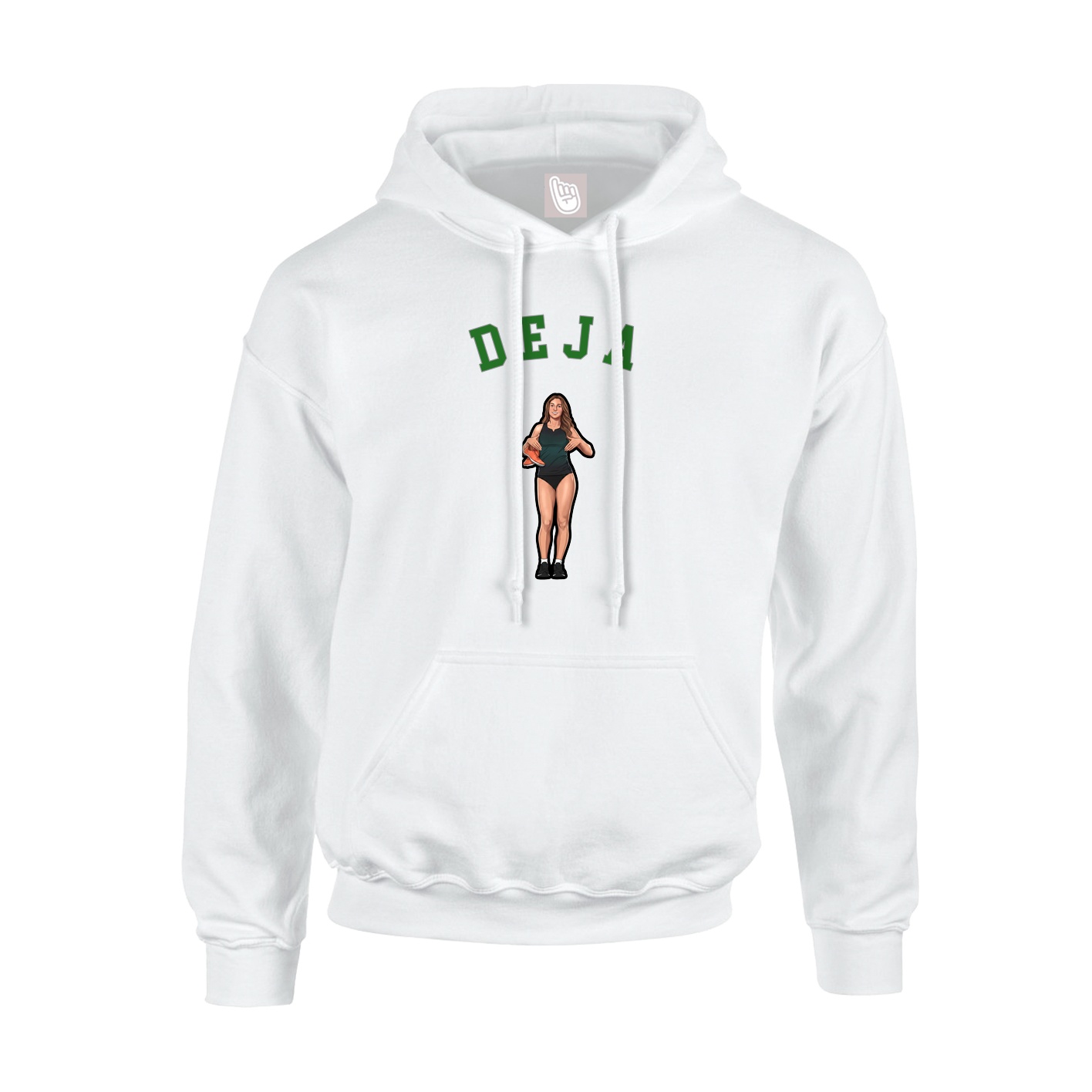 Hoodie — Shirsey Arch in White