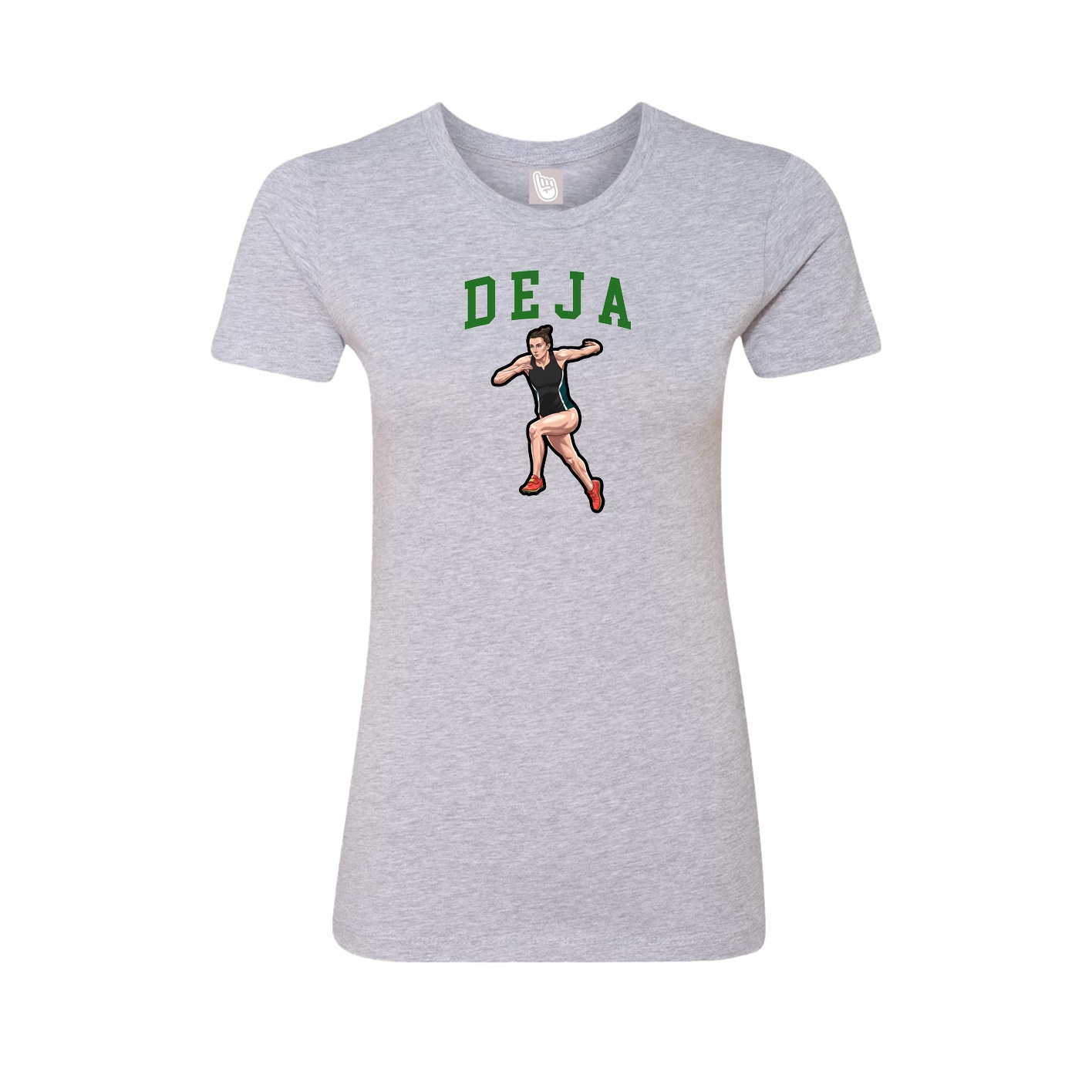 Fitted Women's Tee — Shirsey in Grey
