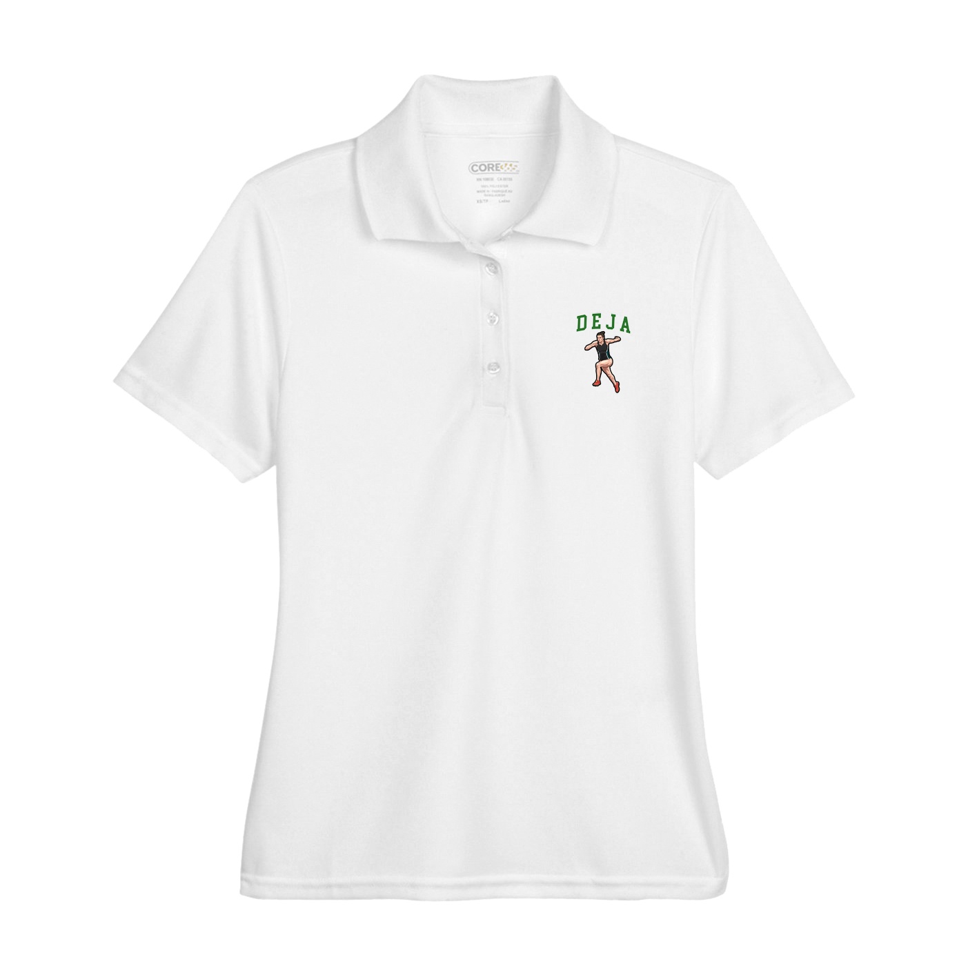 Womens Performance Polo — Shirsey in White