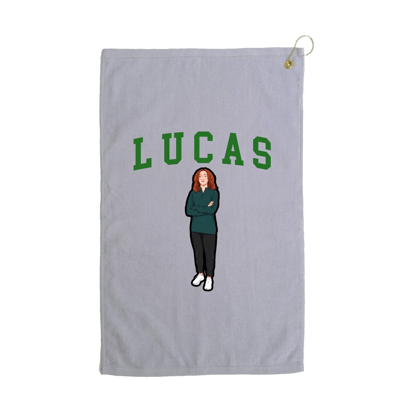 Golf Towel — Shirsey in Grey