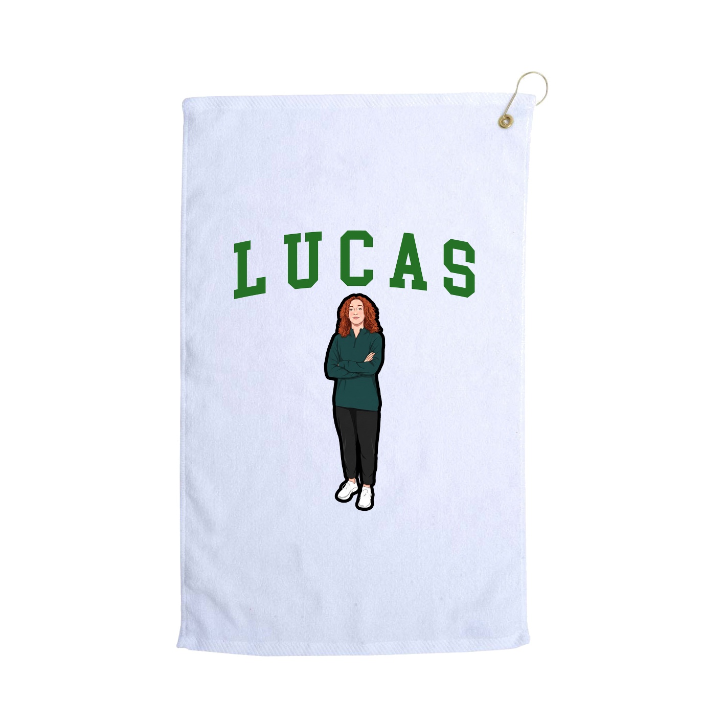 Terry Velour Golf Towel