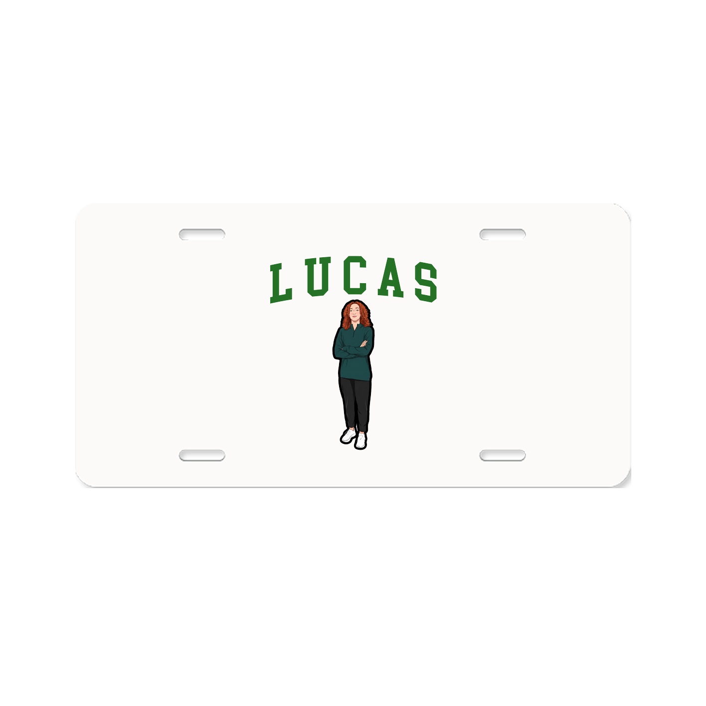 Aluminum License Plate