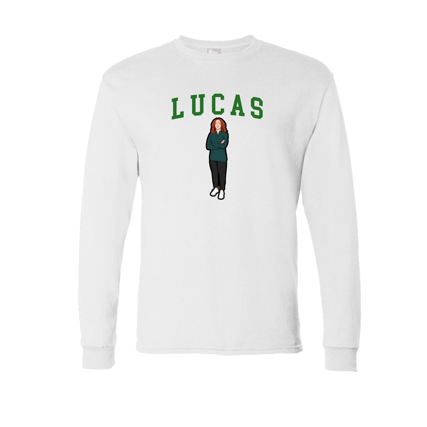 Long Sleeve Tee — Shirsey in White