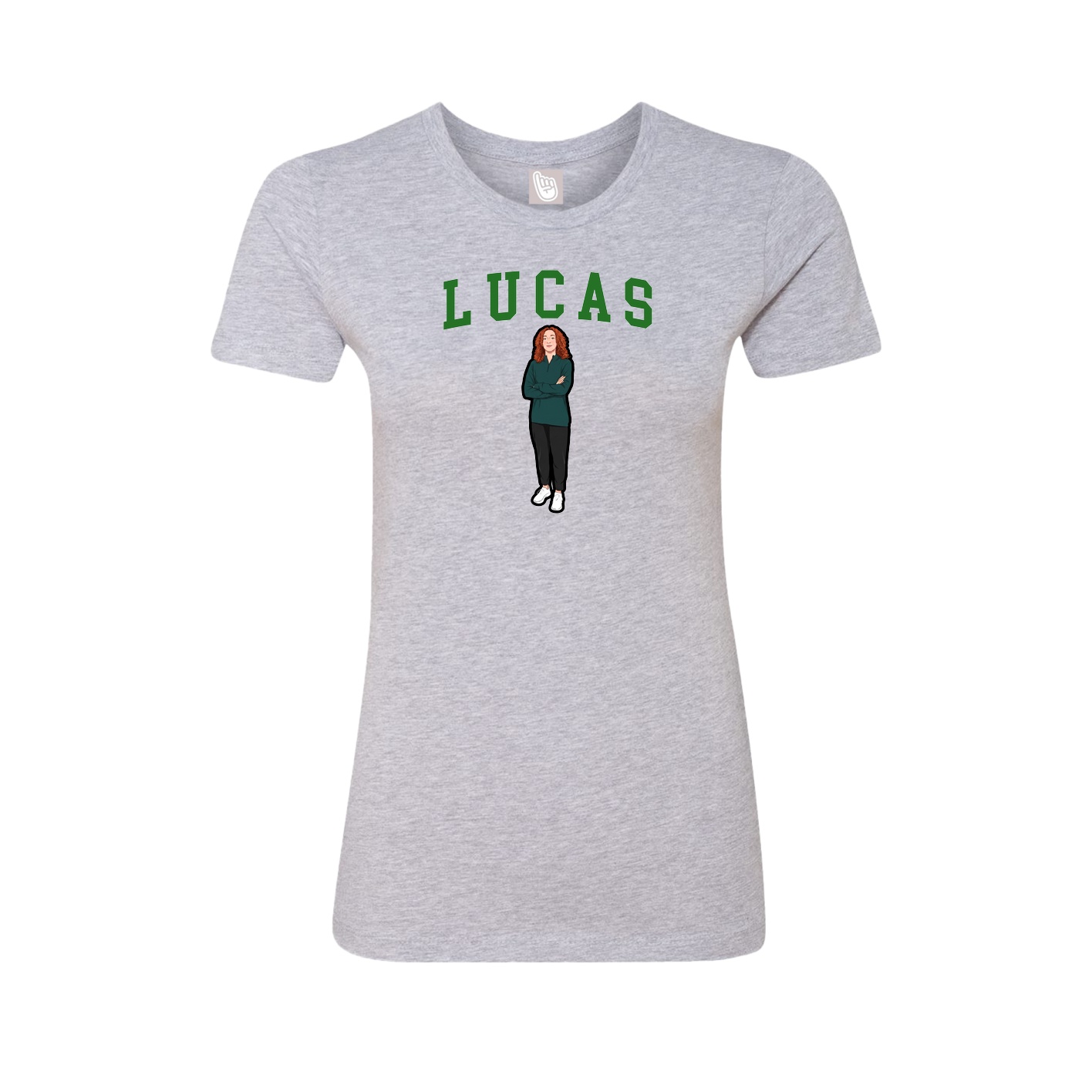 Womens Tee — Shirsey in Grey