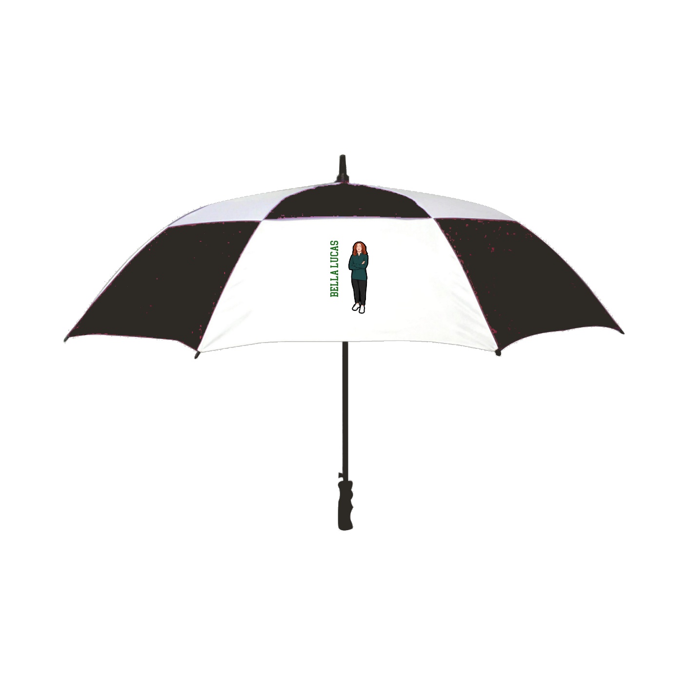 60" Vented Fiberglass Shaft Golf Umbrella