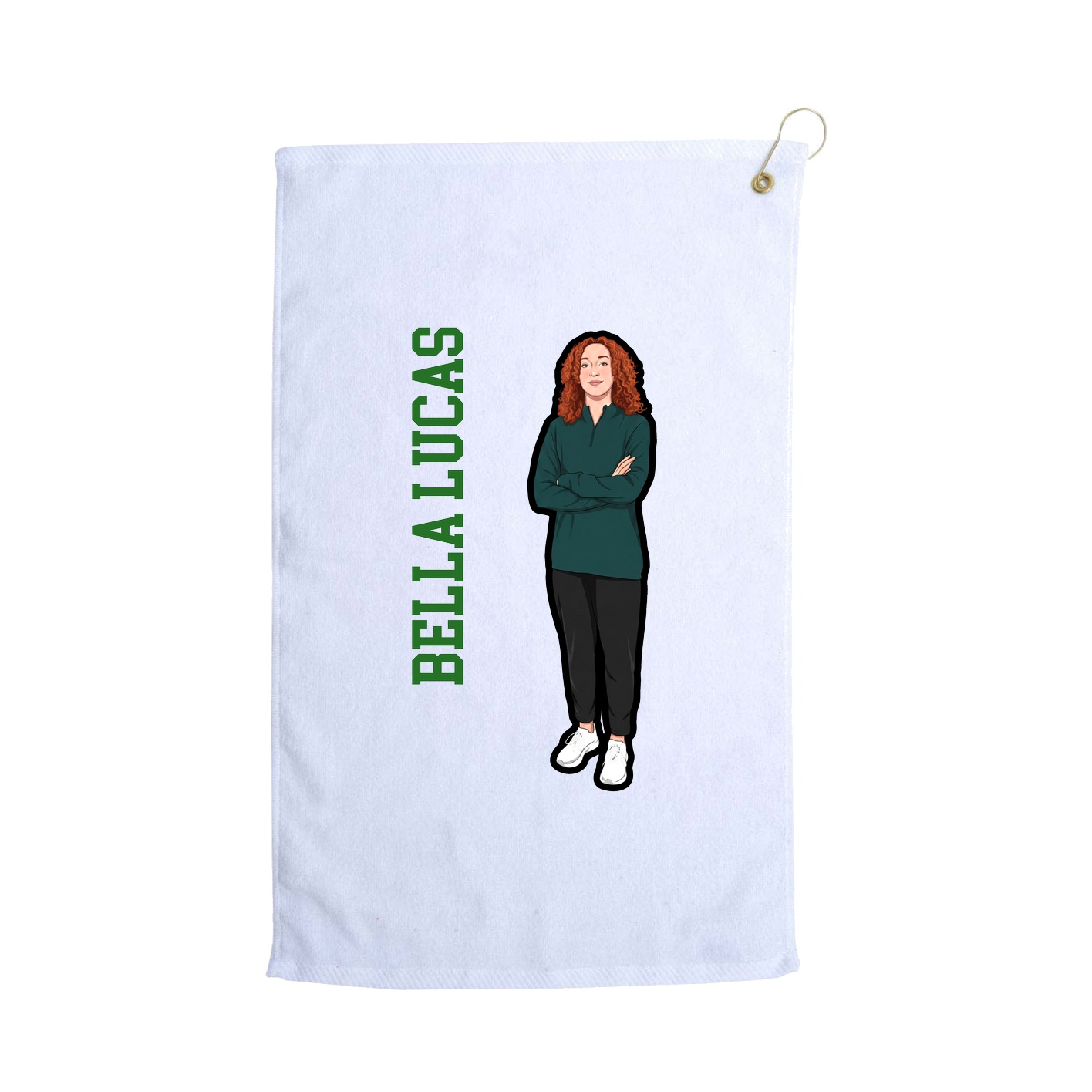 Terry Velour Golf Towel