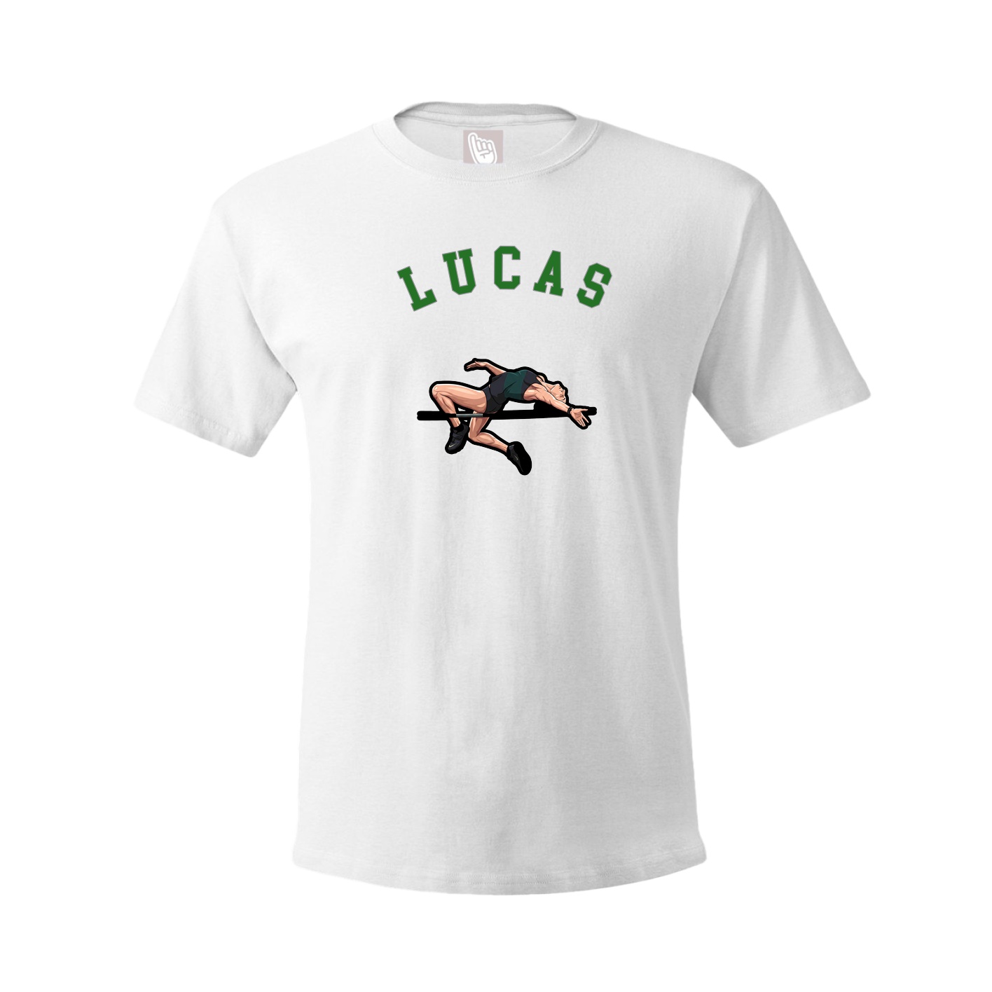 Youth Tee — Shirsey Arch in White