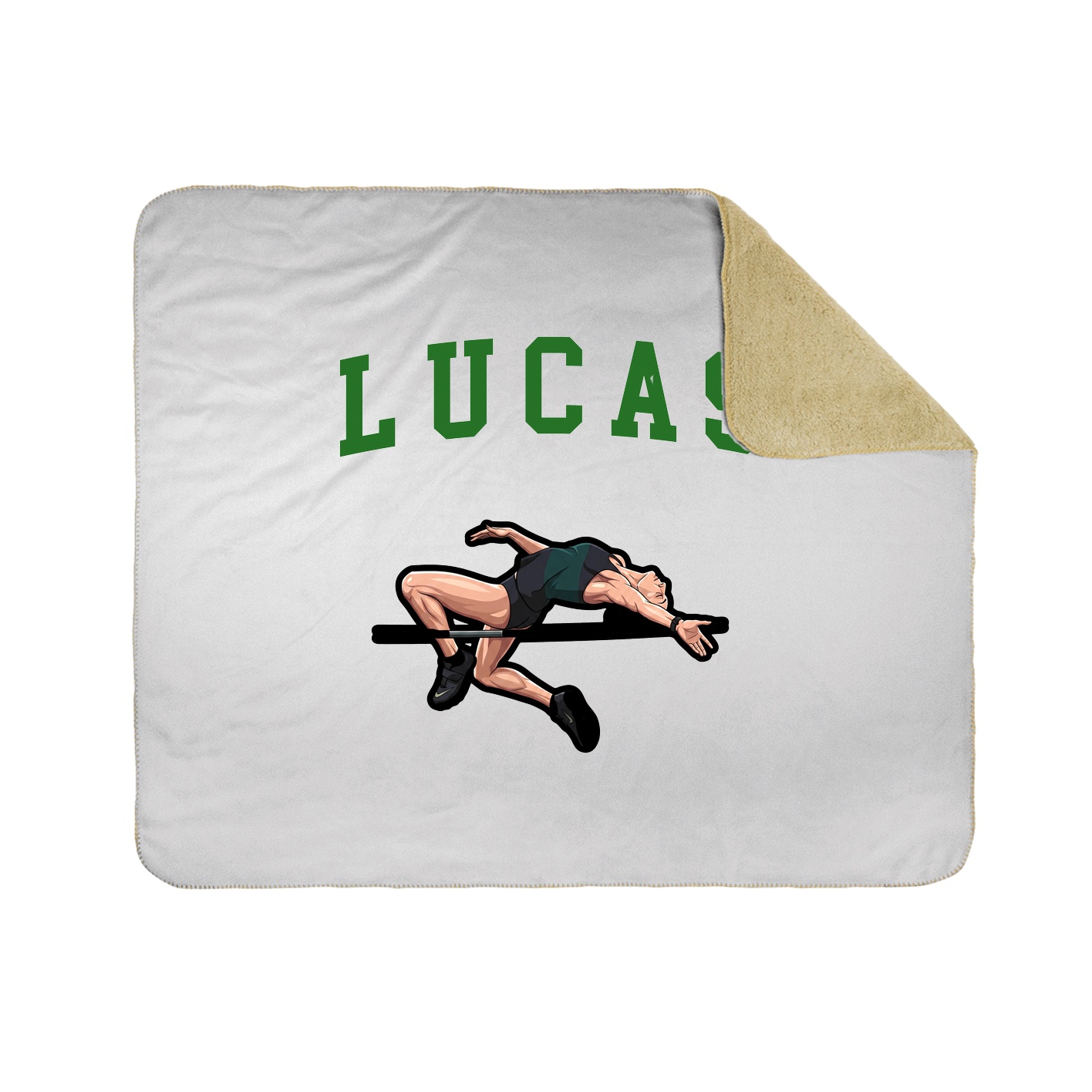 50x60 Sherpa Lined Throw Blanket