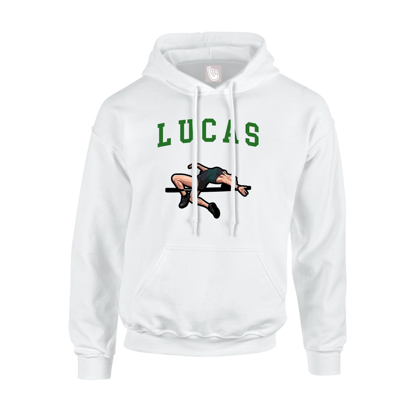 Hoodie — Shirsey in White