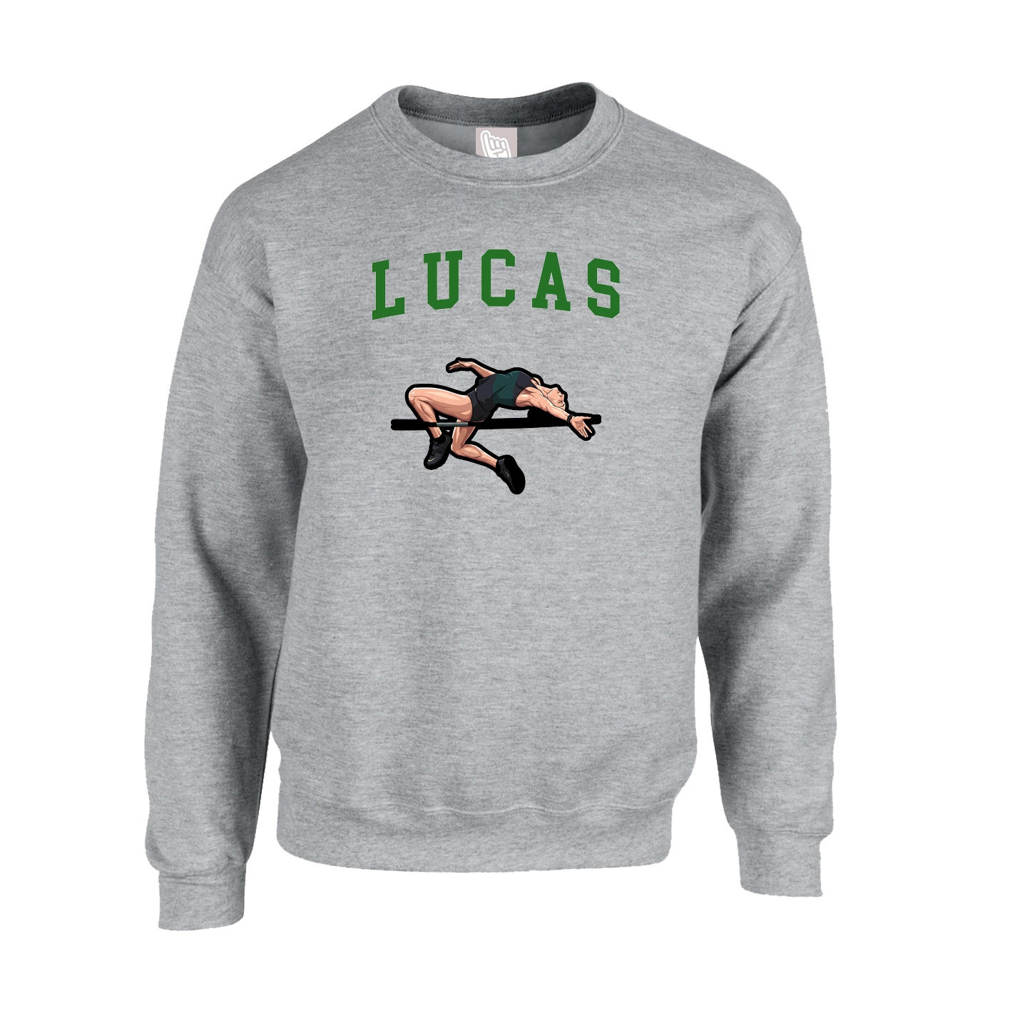 Fleece Crew — Shirsey in Grey