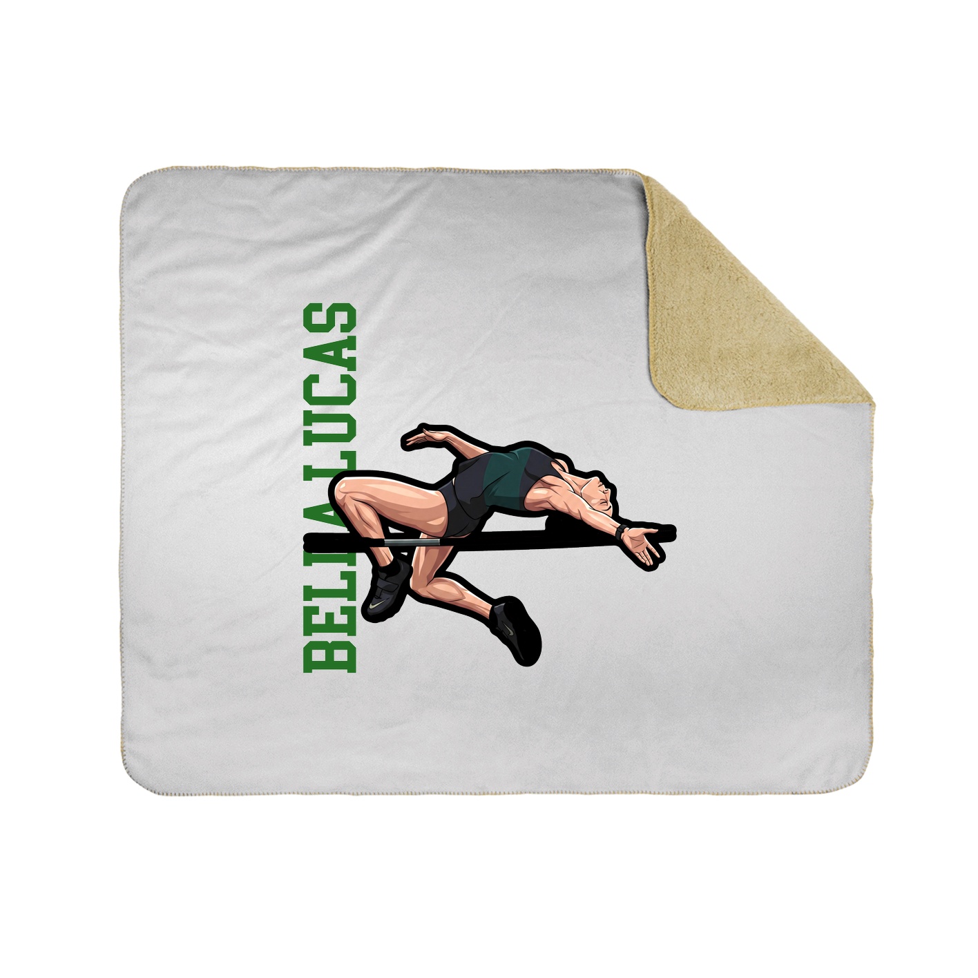 50x60 Sherpa Lined Throw Blanket