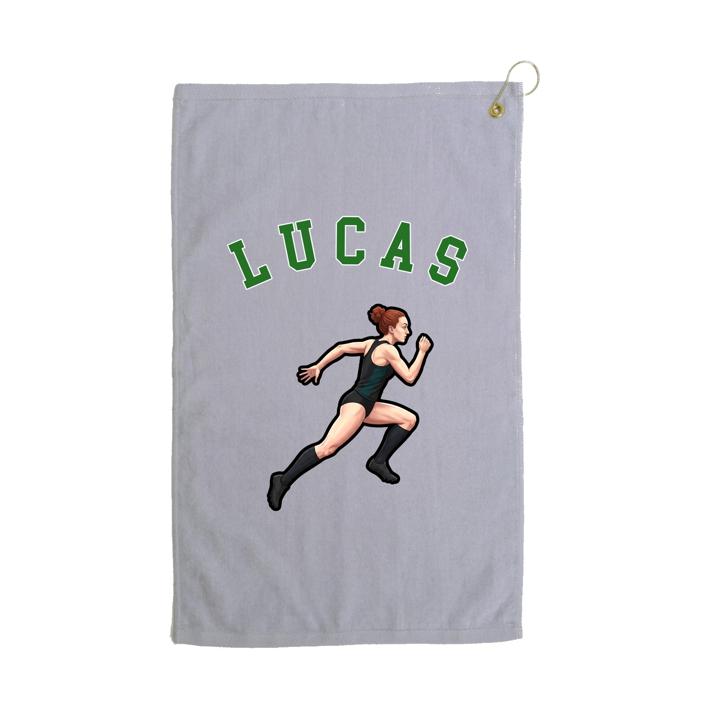 Golf Towel — Shirsey Arch in Grey