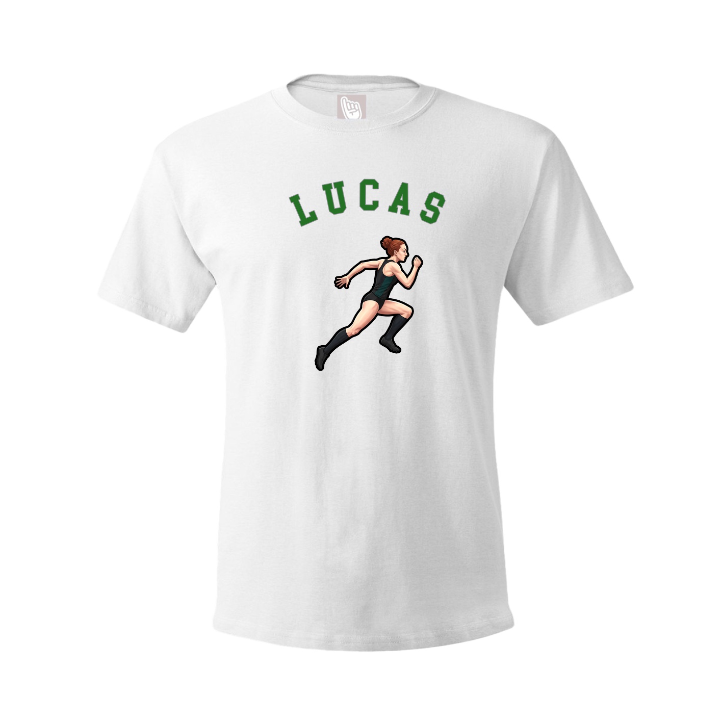 Youth Tee — Shirsey Arch in White