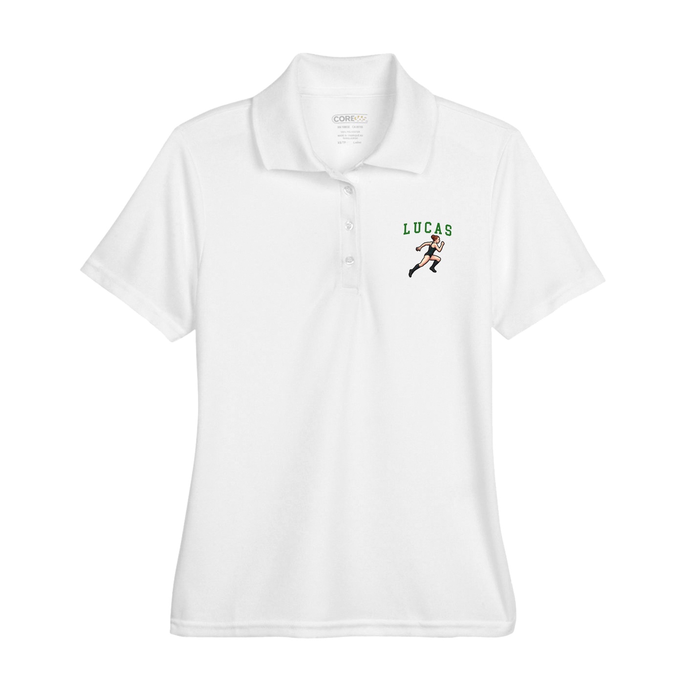 Womens Performance Polo — Shirsey in White