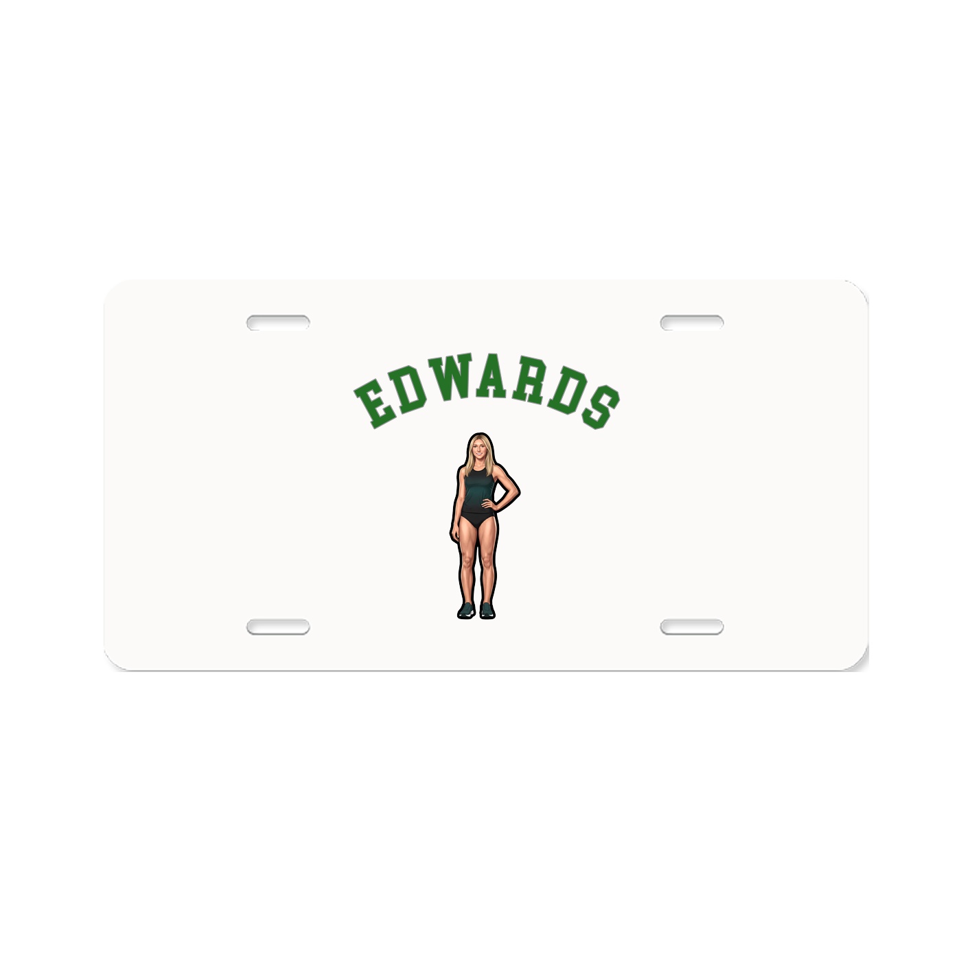 Aluminum License Plate