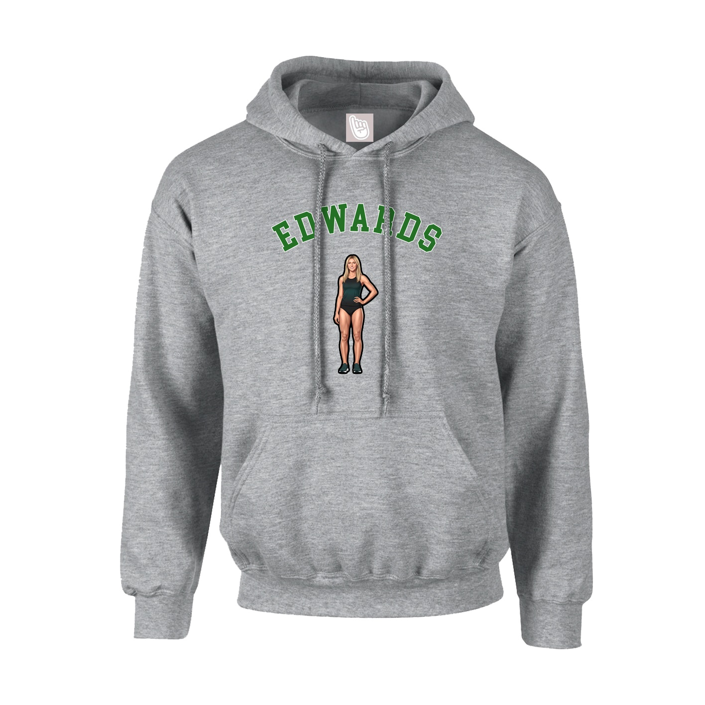 Hoodie — Shirsey Arch in Grey