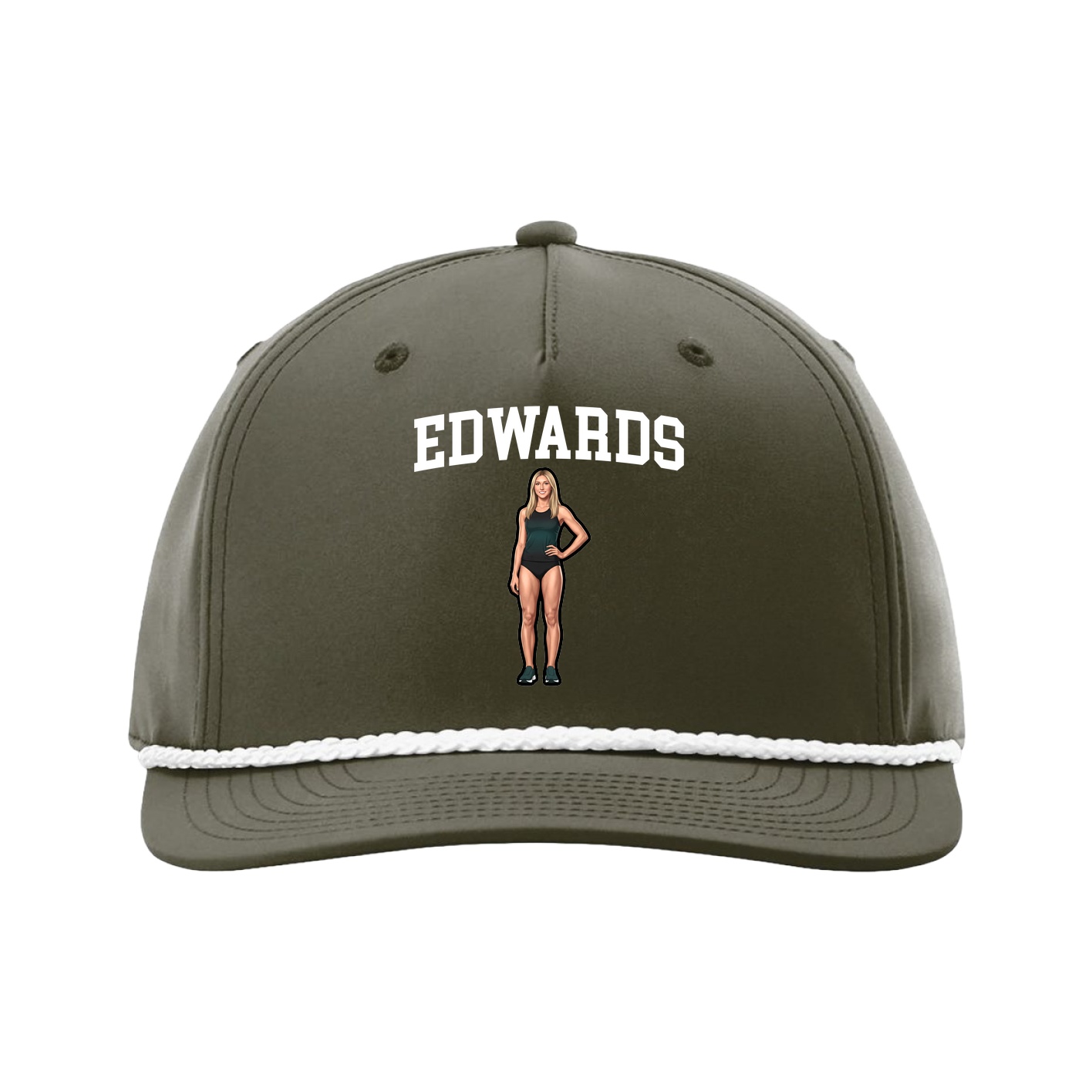 Five-Panel Classic Rope Cap — Shirsey in Green