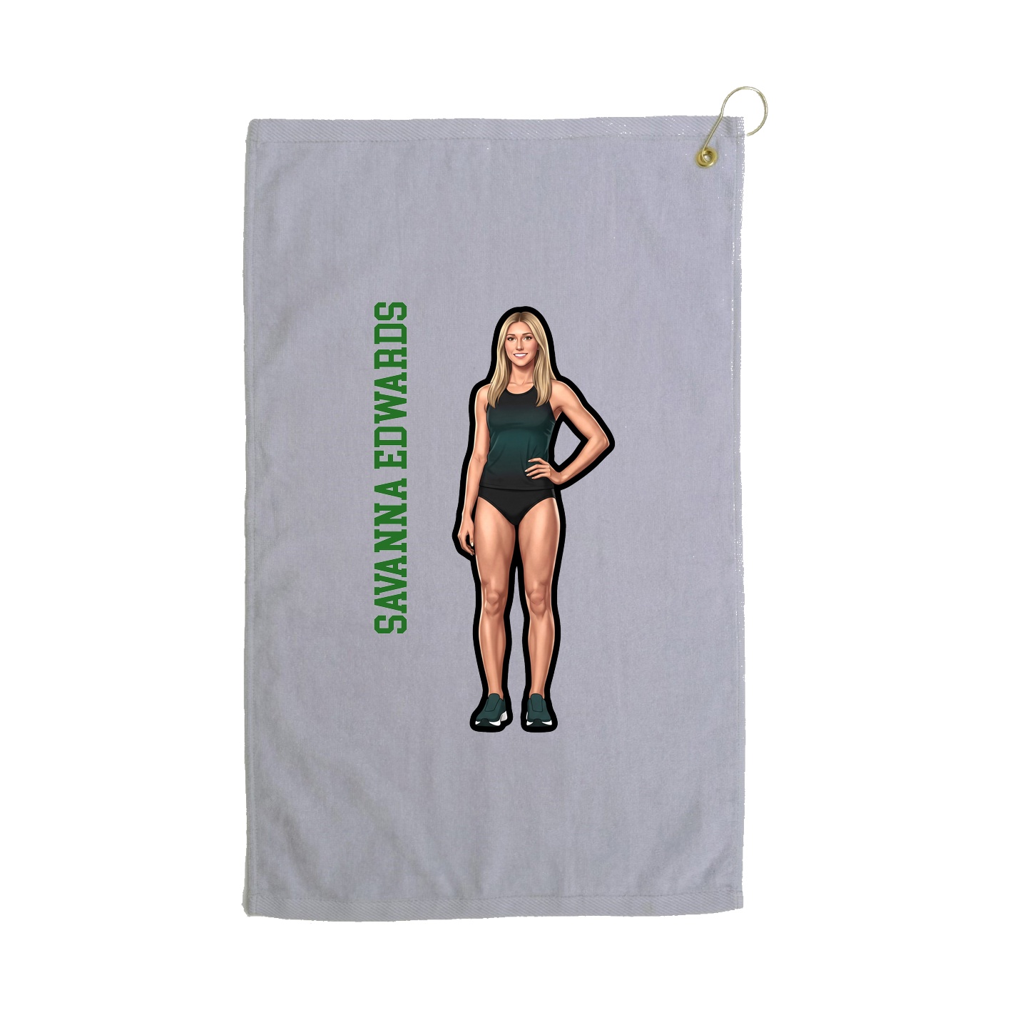 Terry Velour Golf Towel