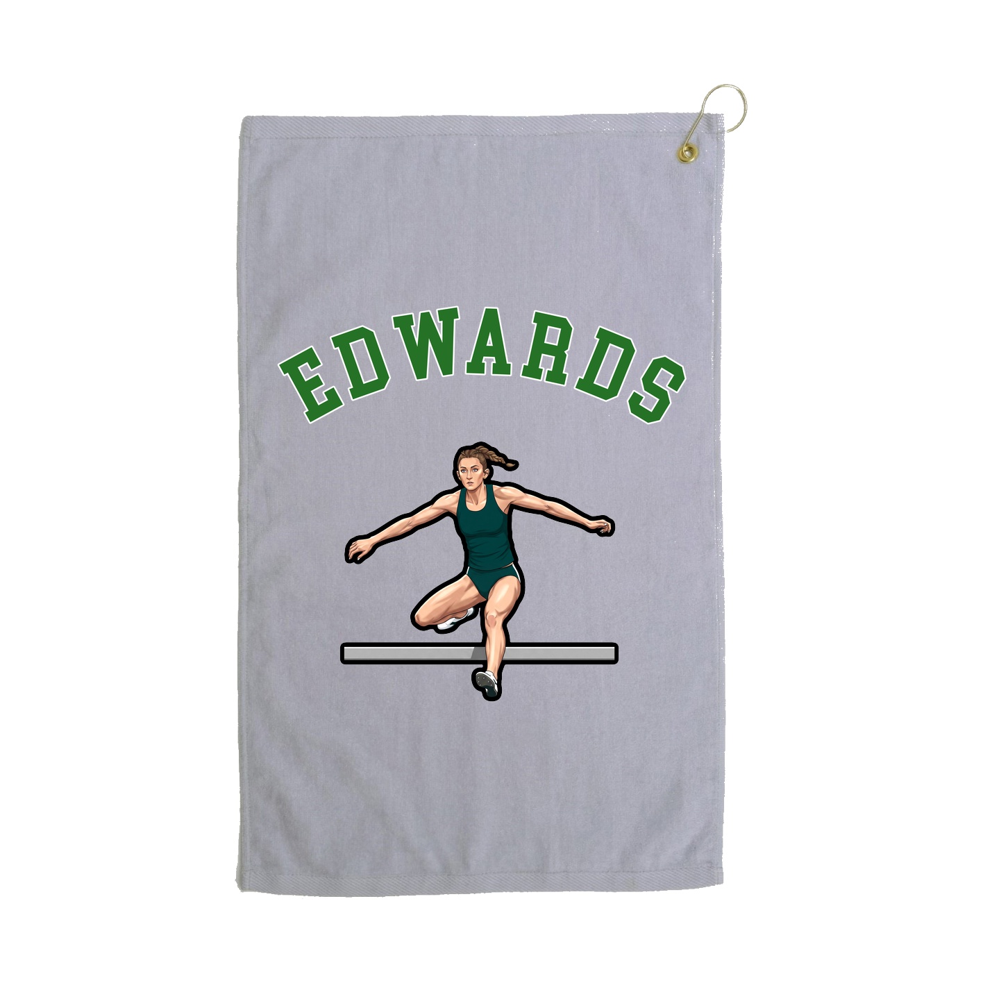 Golf Towel — Shirsey Arch in Grey