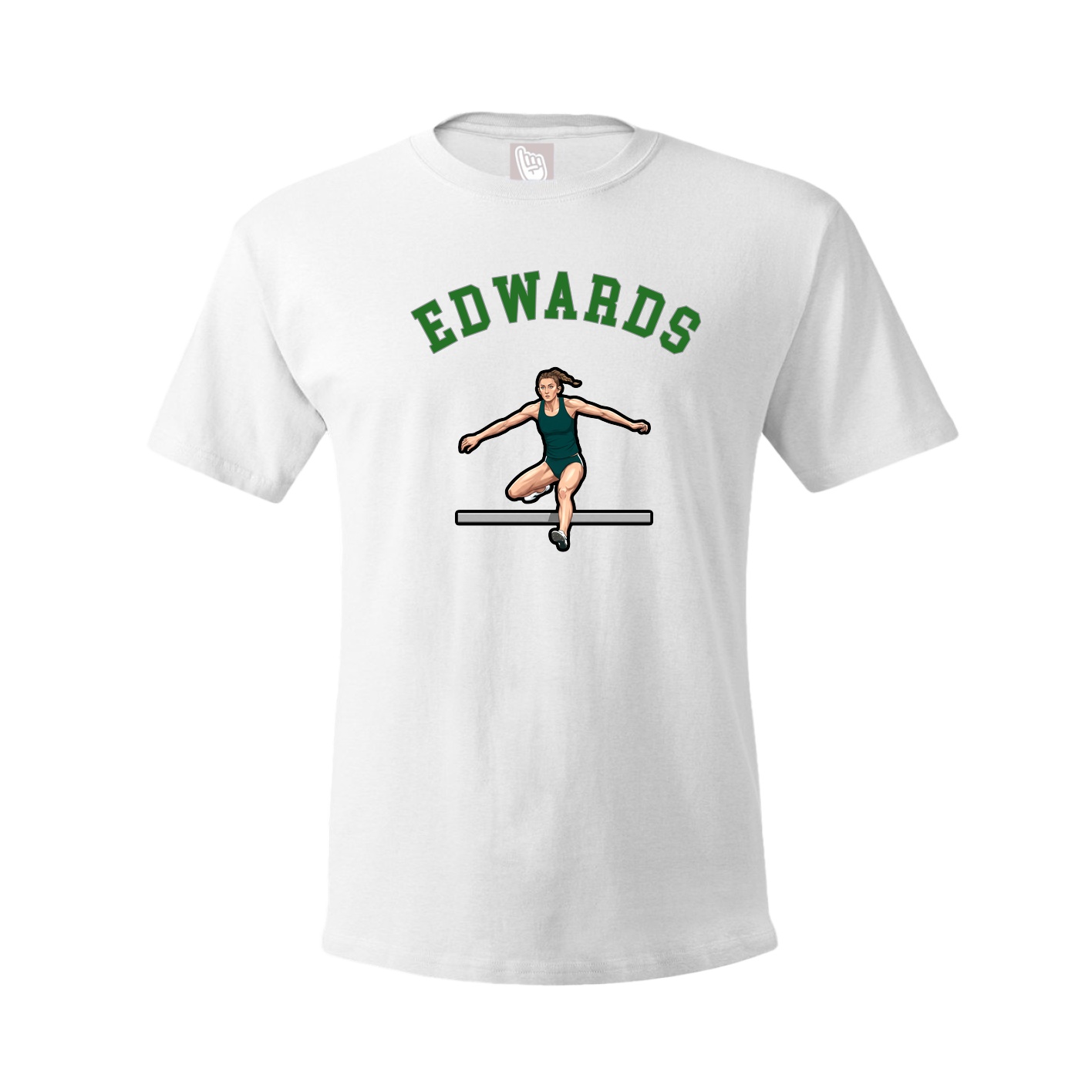Youth Tee — Shirsey Arch in White