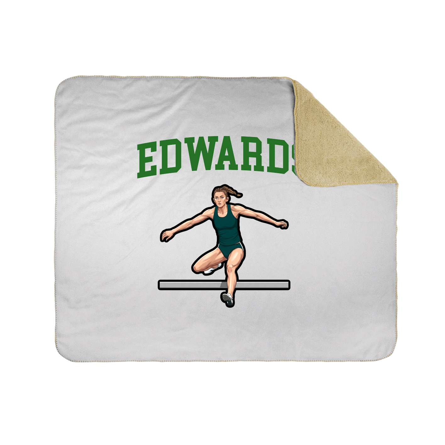 50x60 Sherpa Lined Throw Blanket