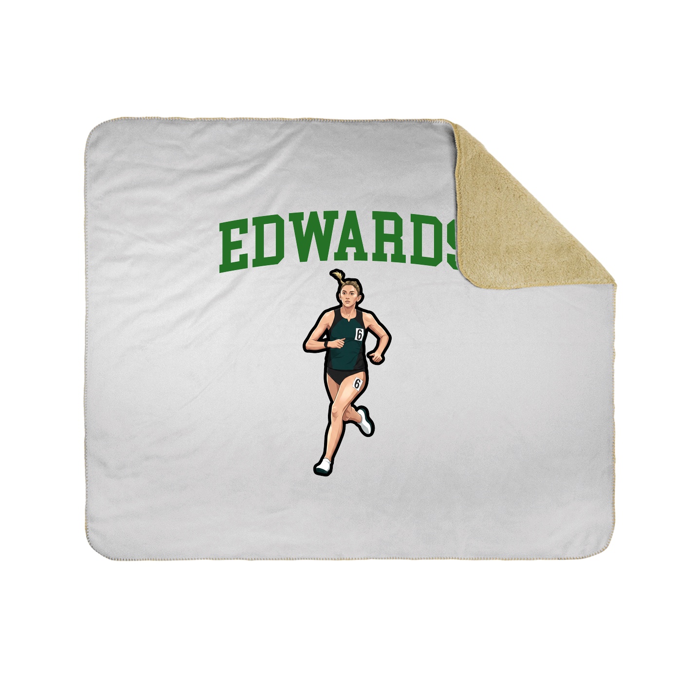 50x60 Sherpa Lined Throw Blanket