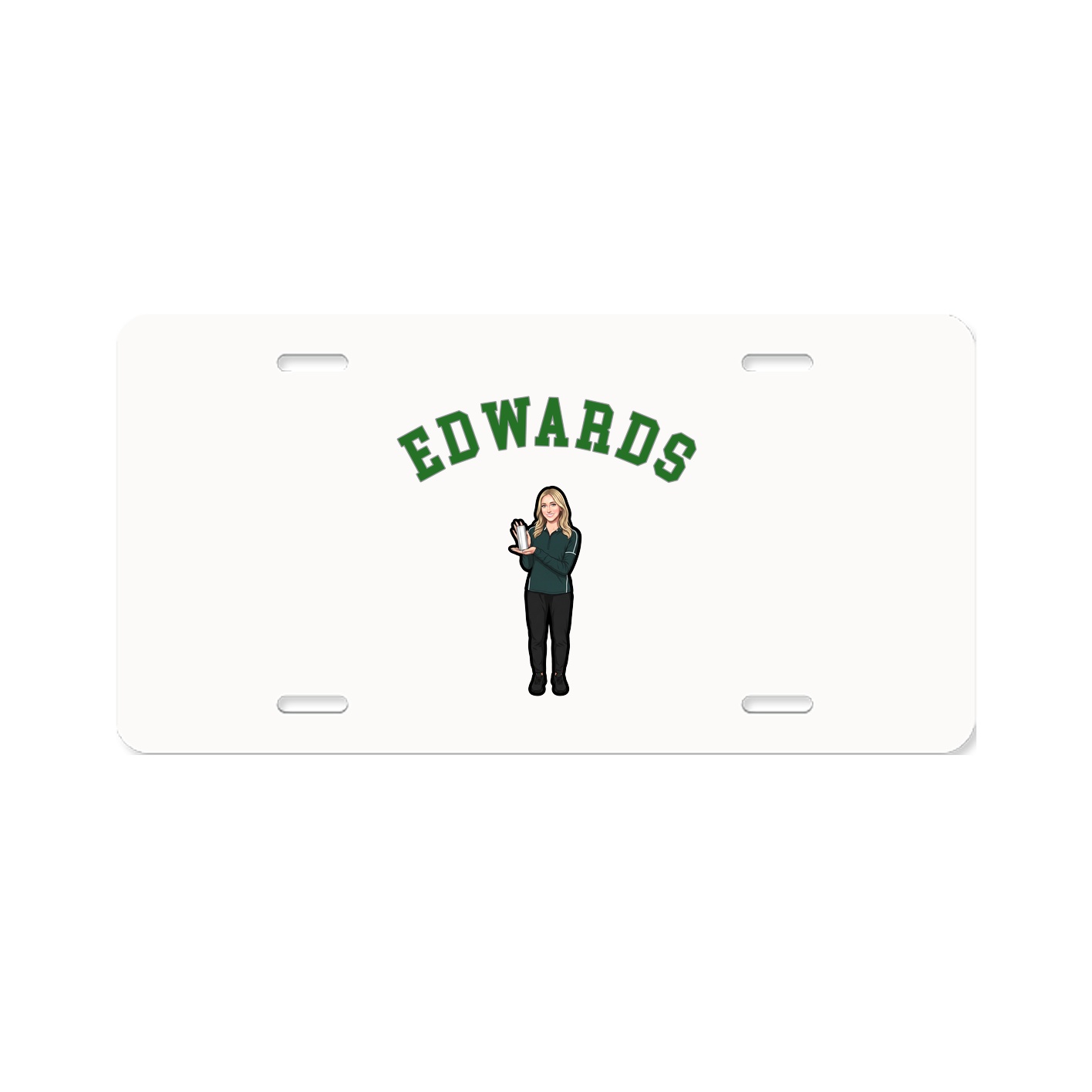 Aluminum License Plate