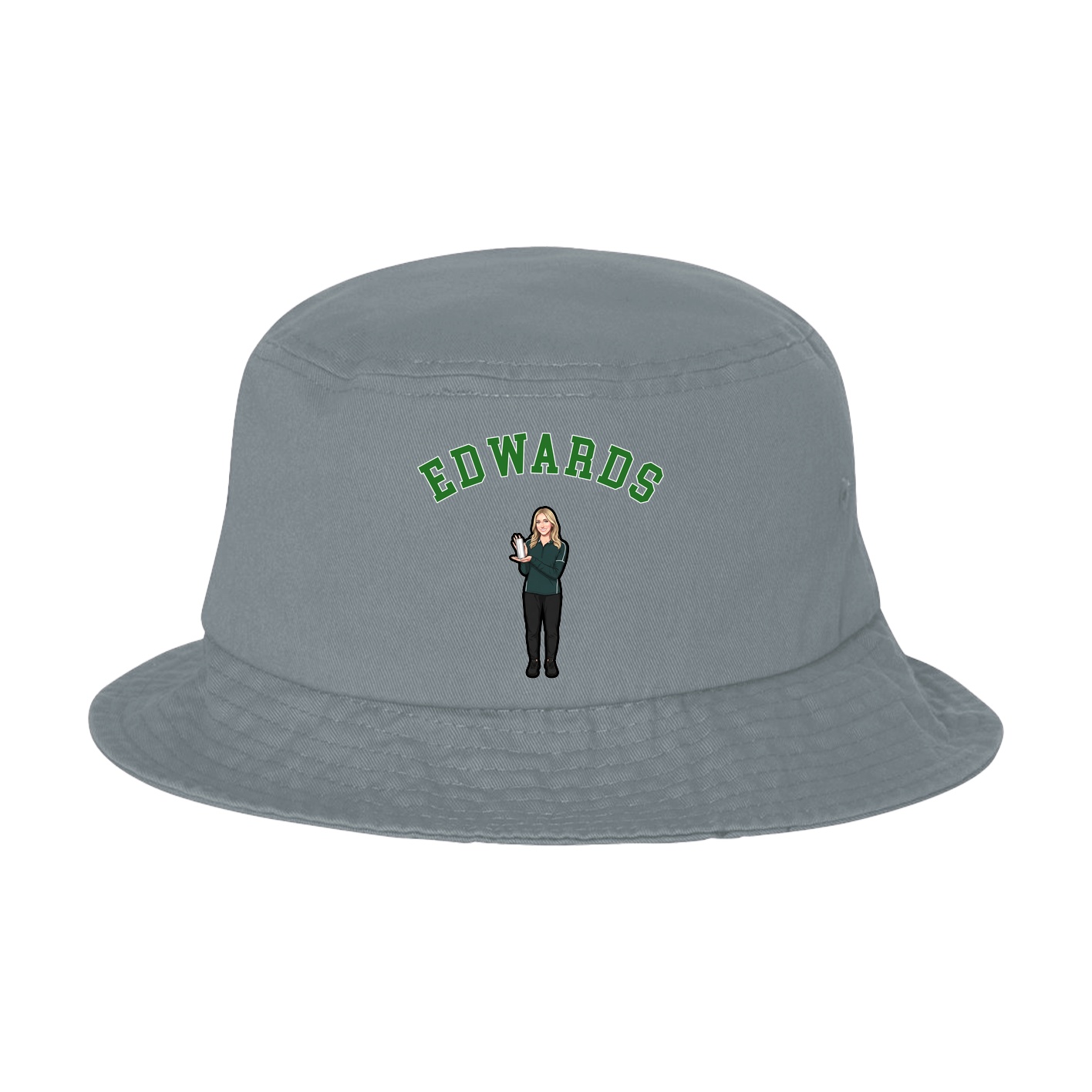 Bucket Cap — Shirsey Arch in Grey