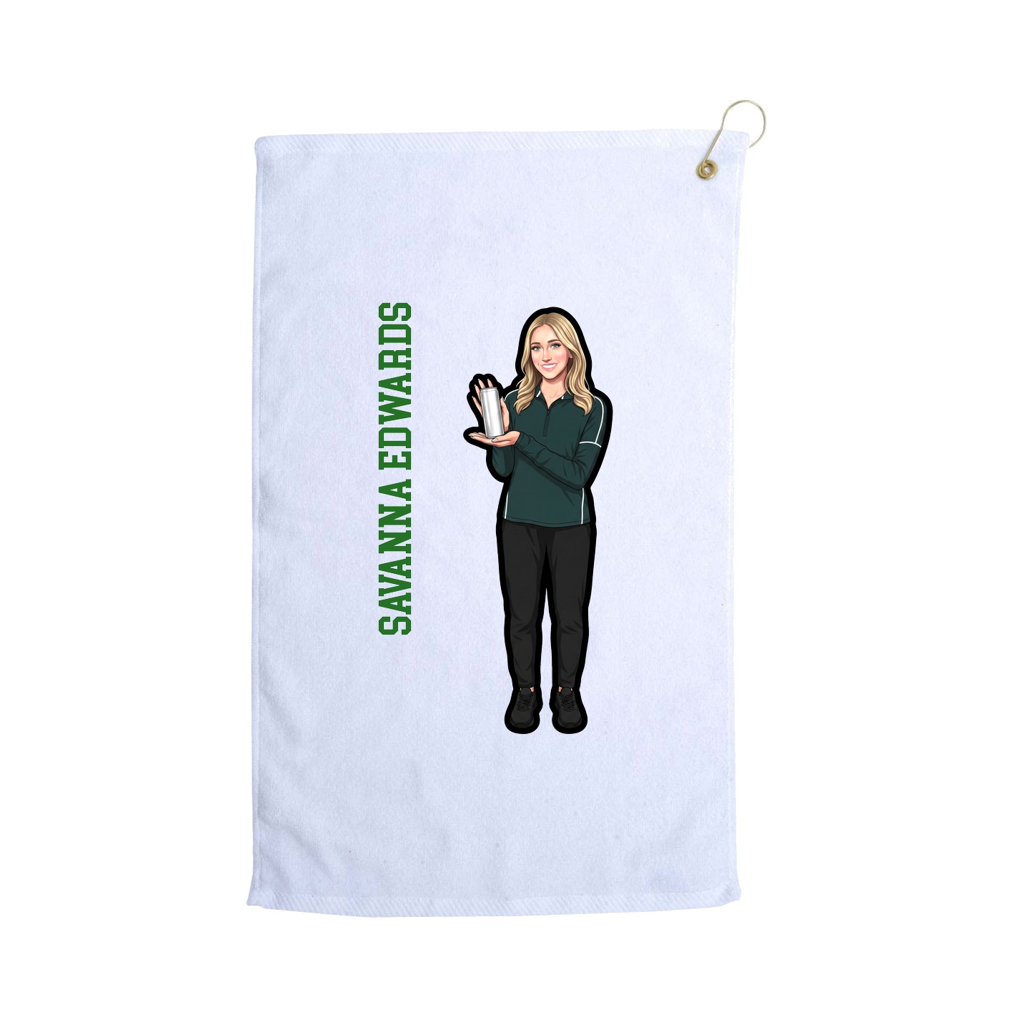 Terry Velour Golf Towel