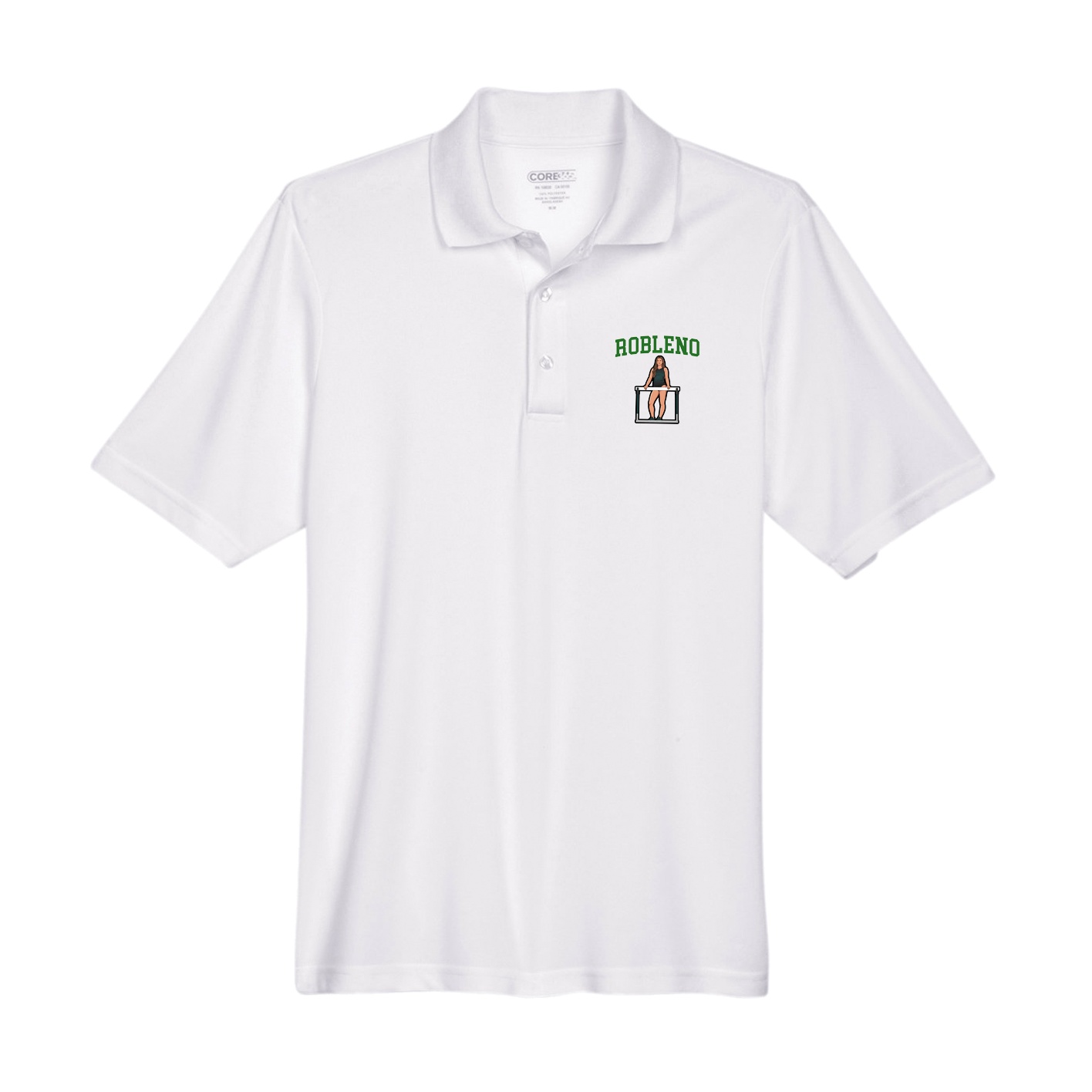 Performance Polo — Shirsey in White