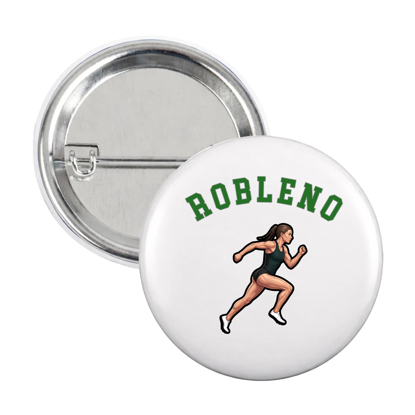 Game Day Button — Shirsey Arch in White
