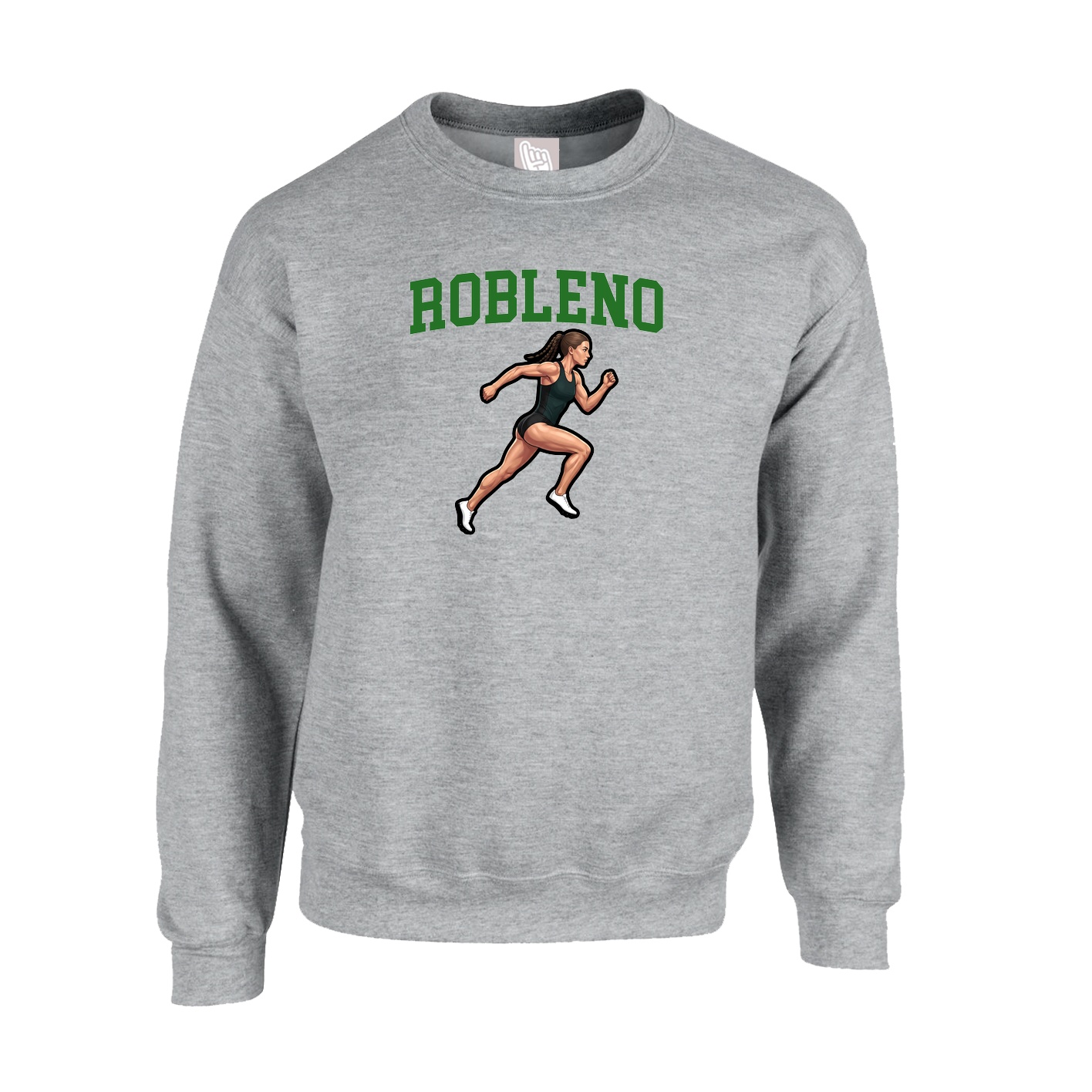 Fleece Crew — Shirsey in Grey