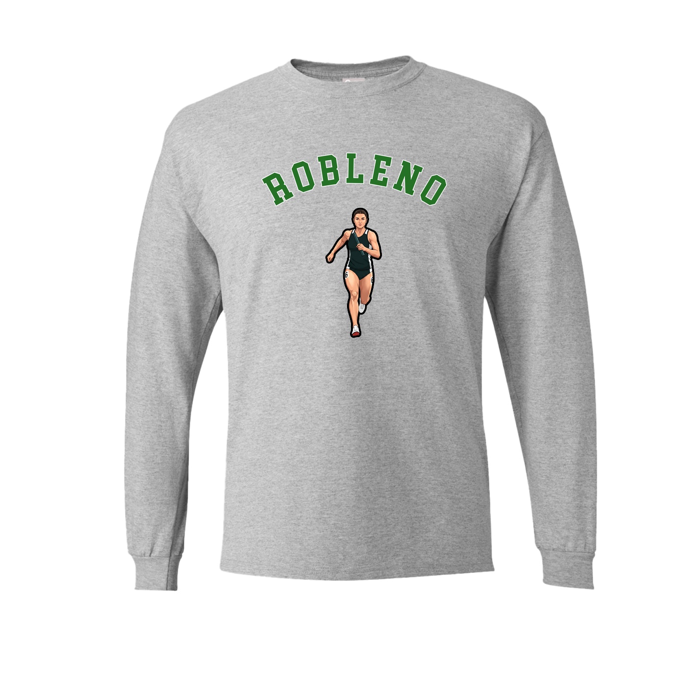 Long Sleeve Tee — Shirsey Arch in Grey
