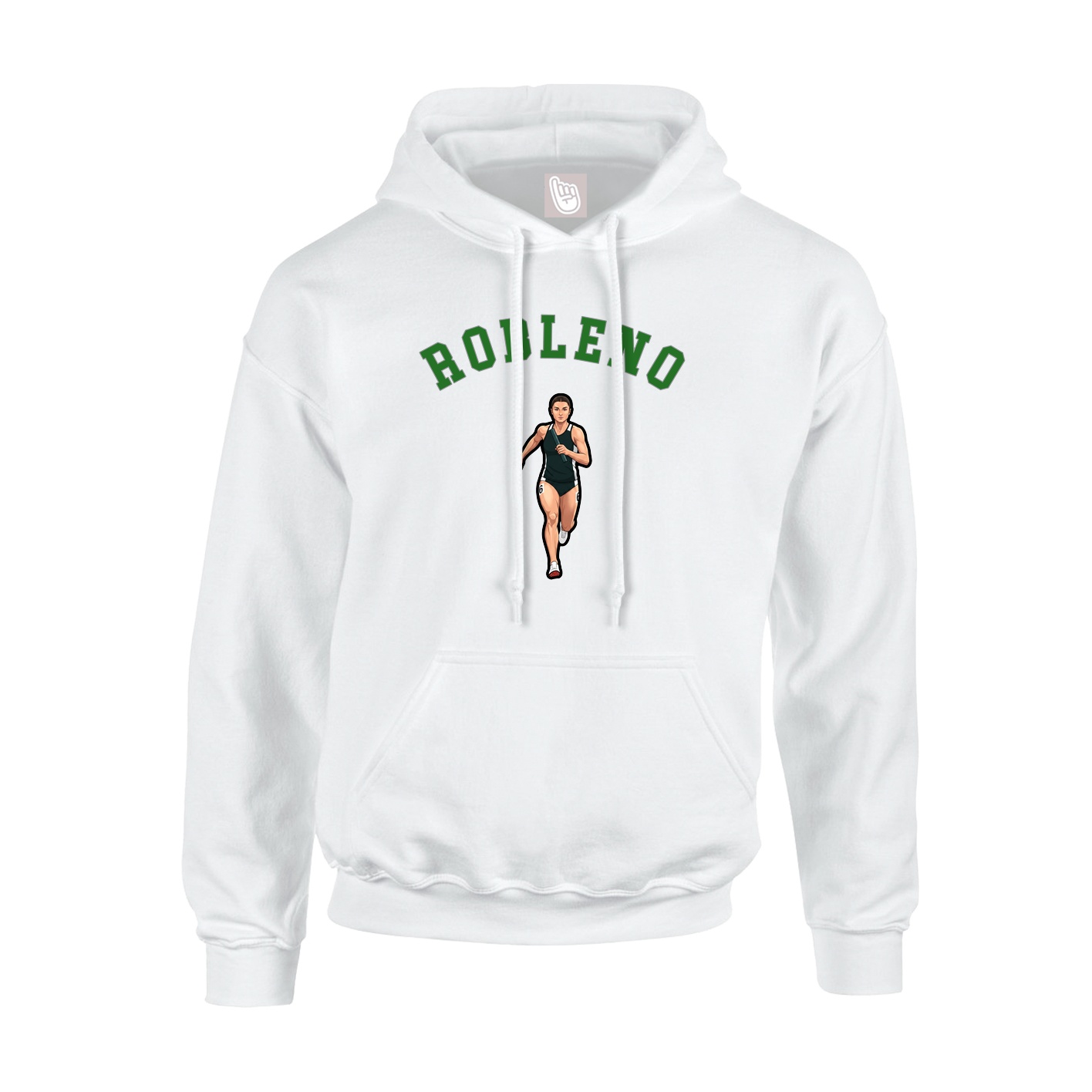 Hoodie — Shirsey Arch in White