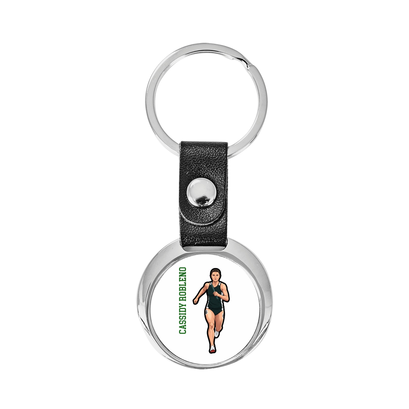 Key Chain — Name Vertical in Classic