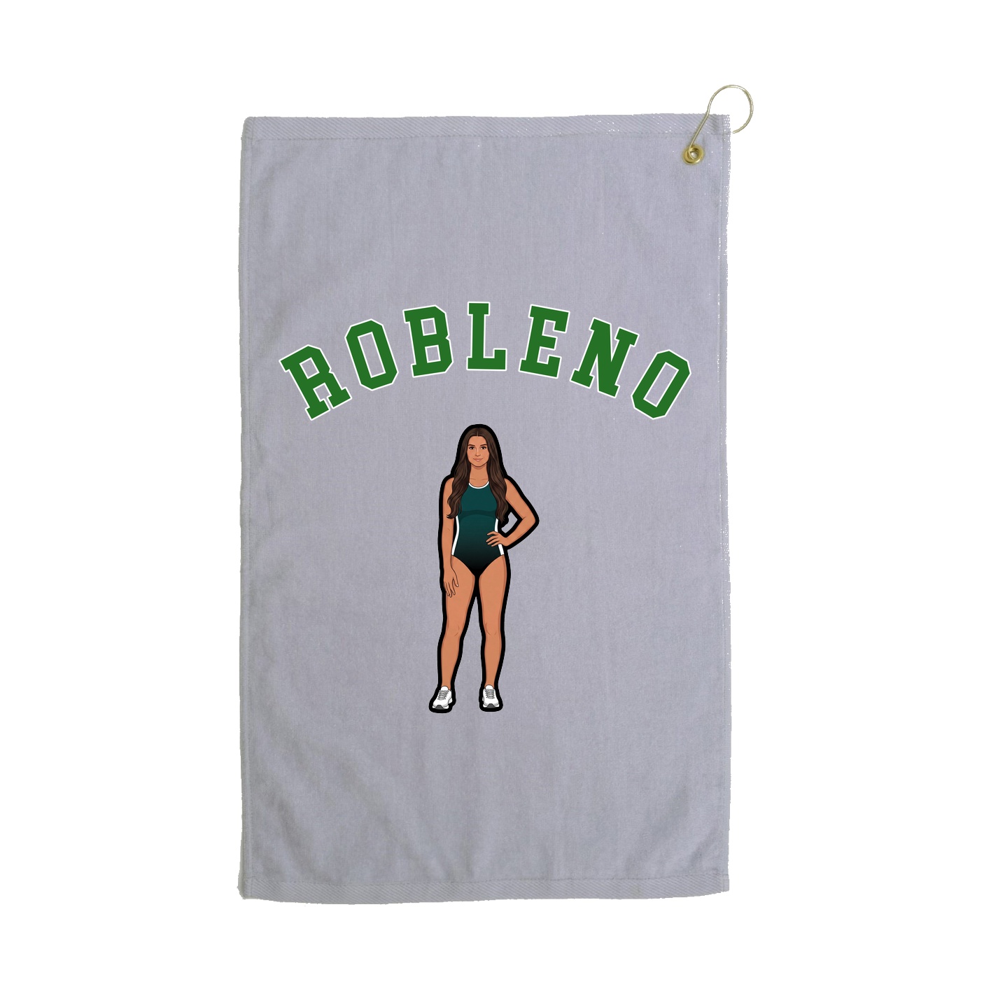 Golf Towel — Shirsey Arch in Grey