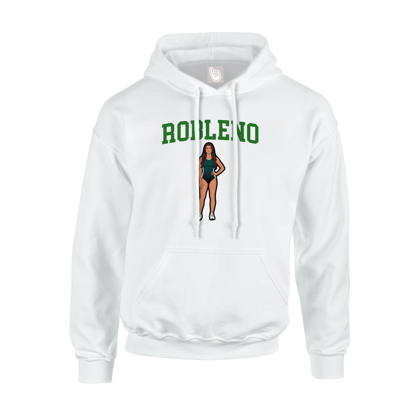 Hoodie — Shirsey in White