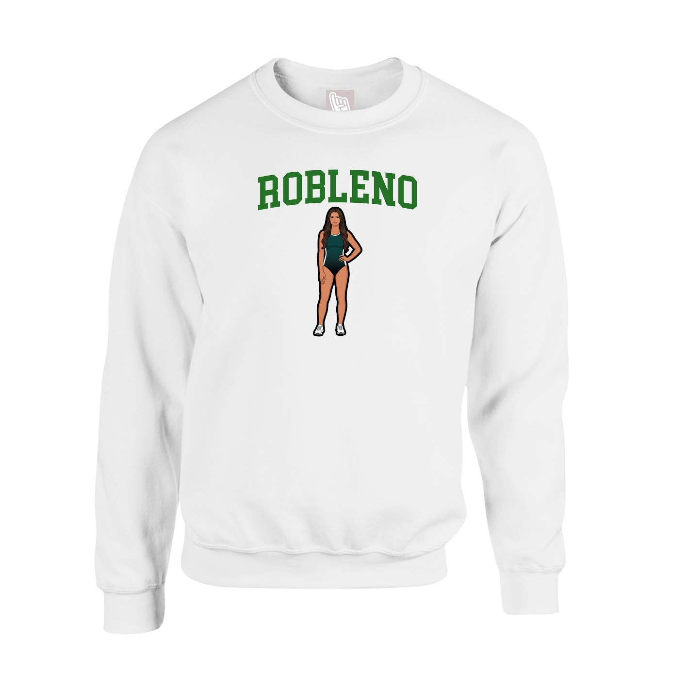 Fleece Crew — Shirsey in White