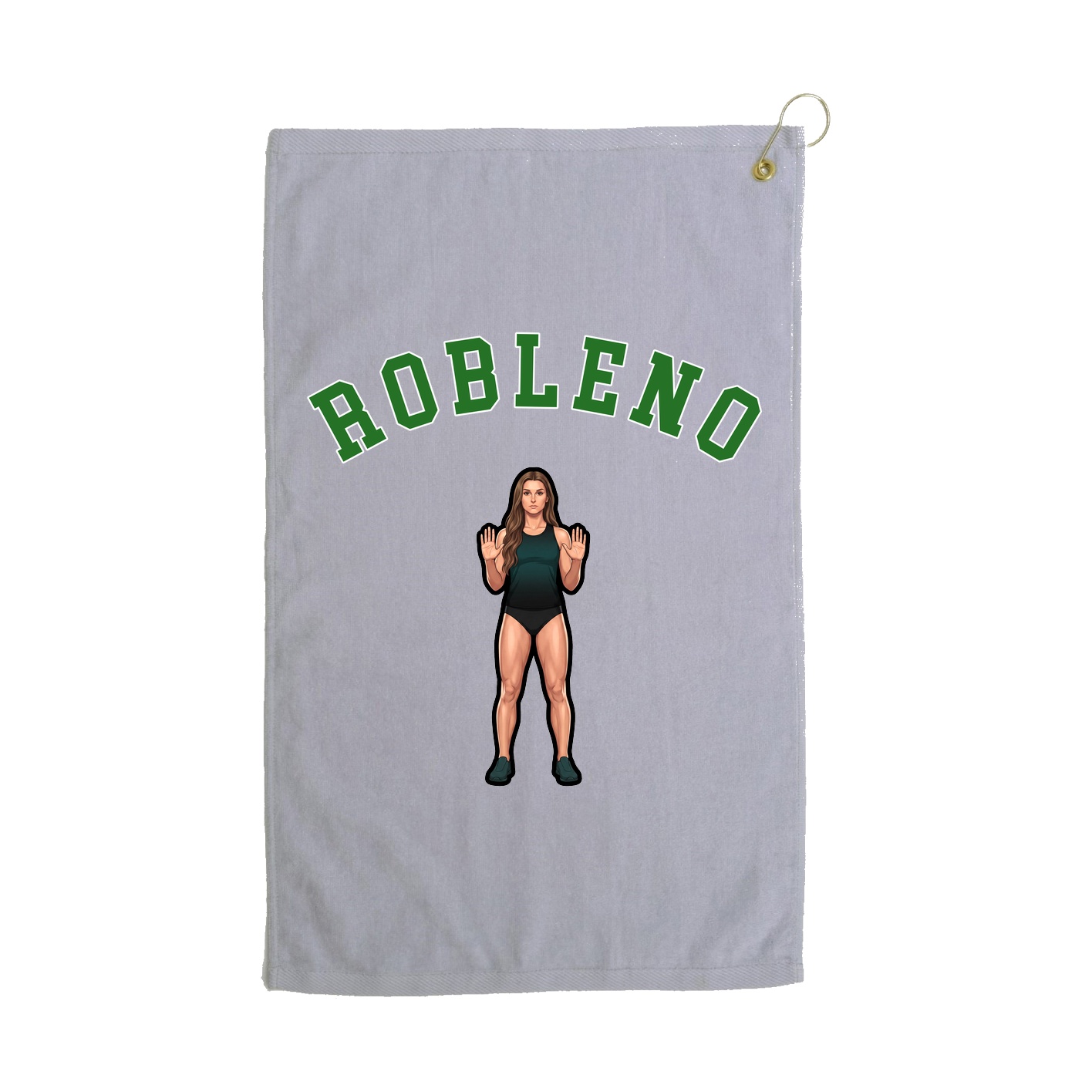 Golf Towel — Shirsey Arch in Grey