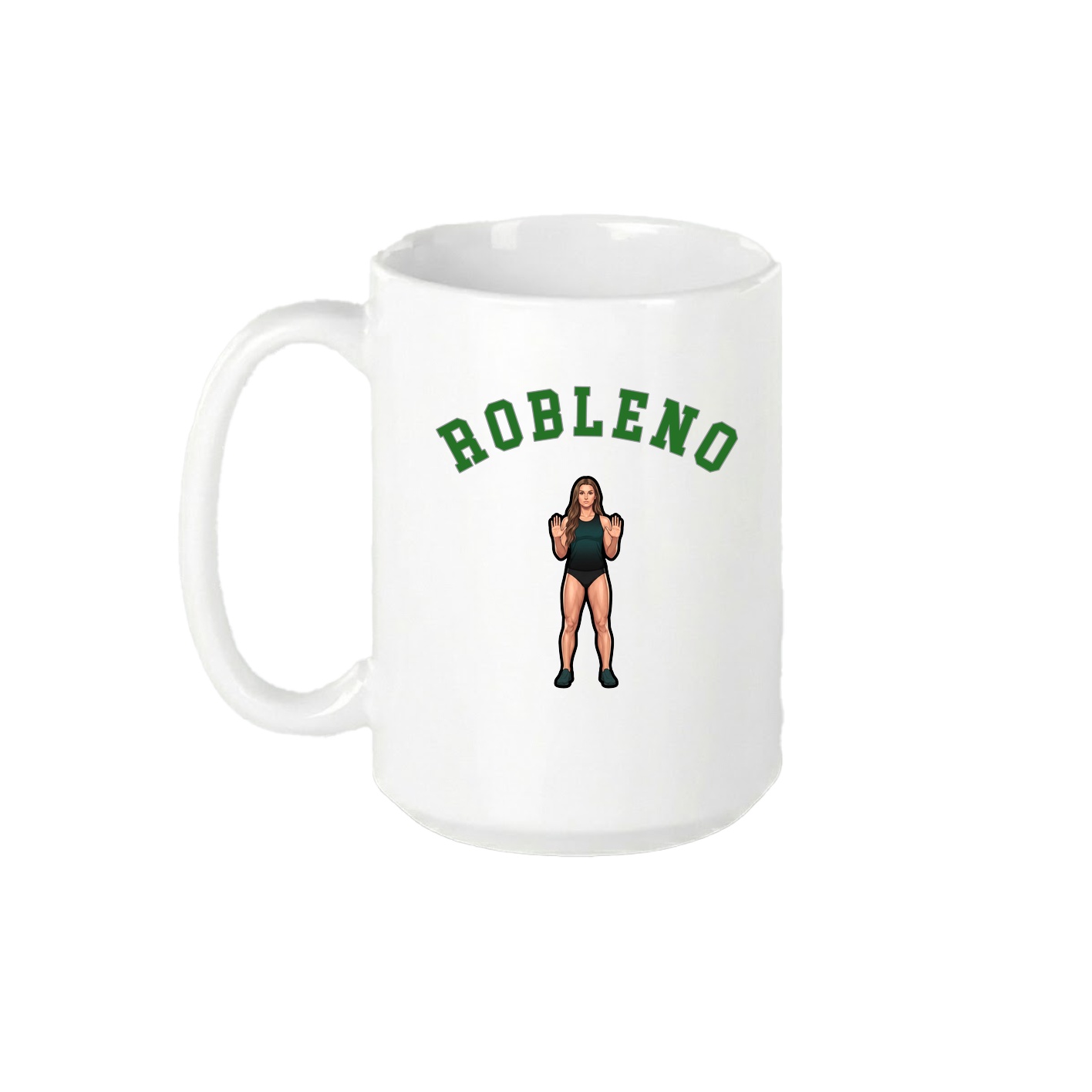 15oz Coffee Mug — Shirsey Arch in White