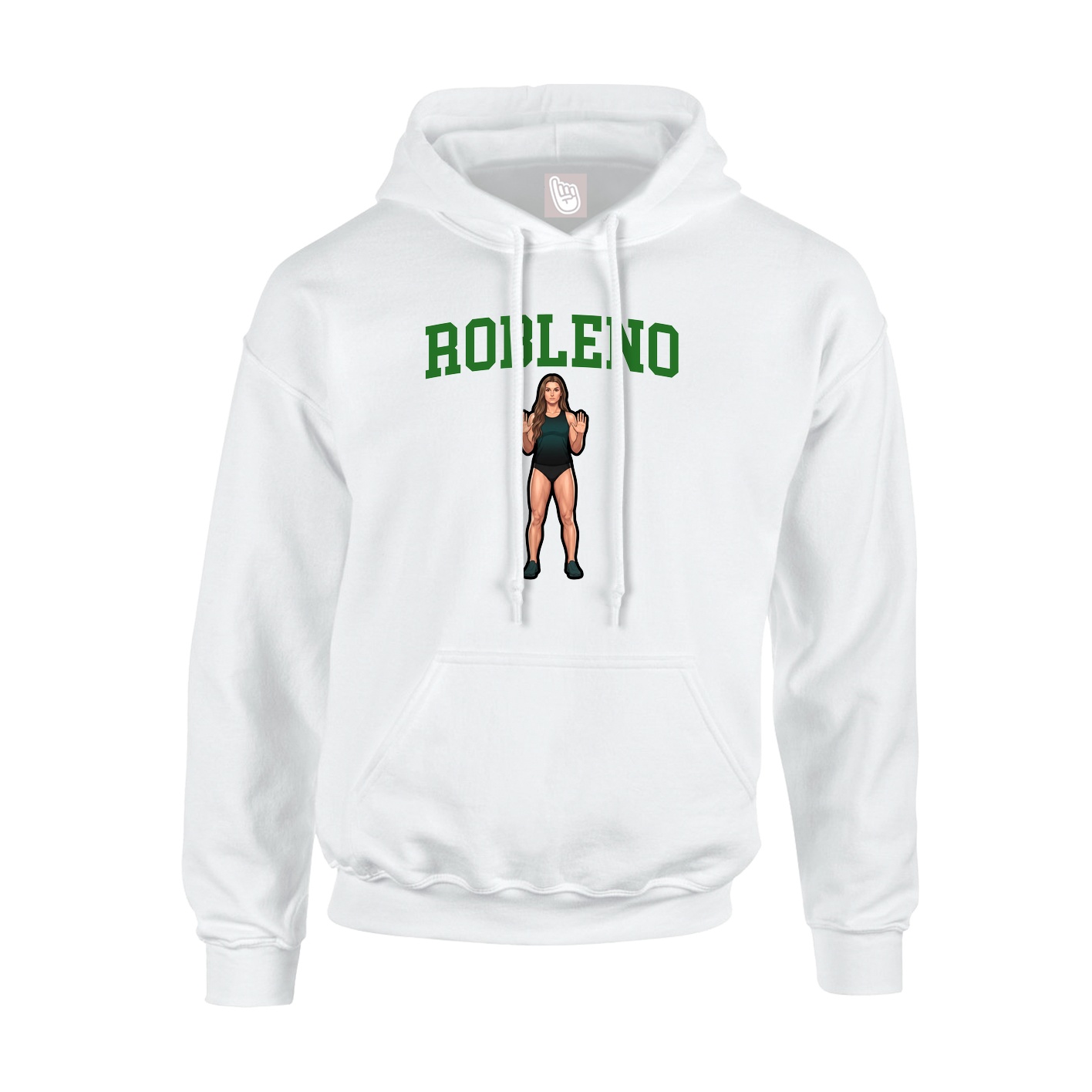 Hoodie — Shirsey in White