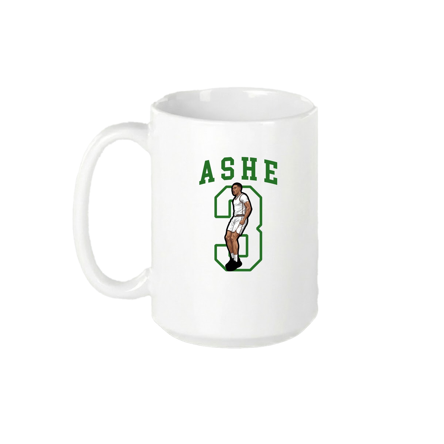 15oz Coffee Mug — Shirsey in White
