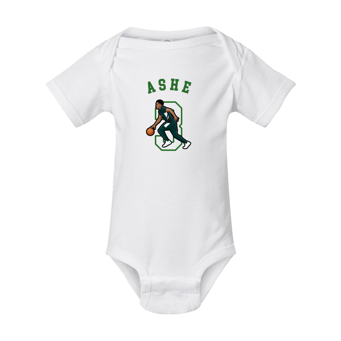 Baby Onesie — Shirsey Arch in White